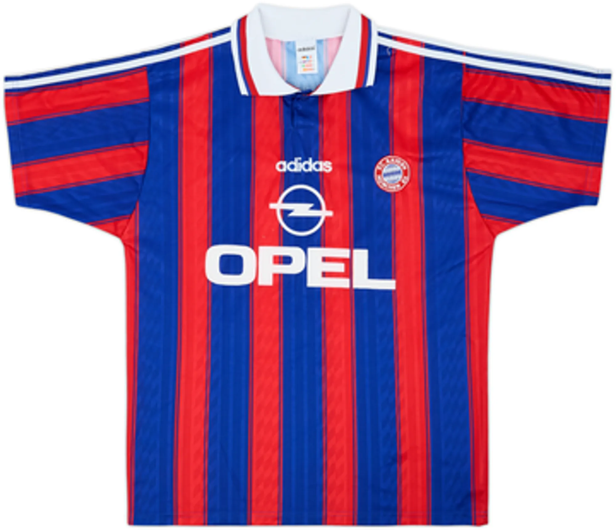 1995-97 Bayern Munich Home Shirt Zickler #21 - 8/10 - (M)
