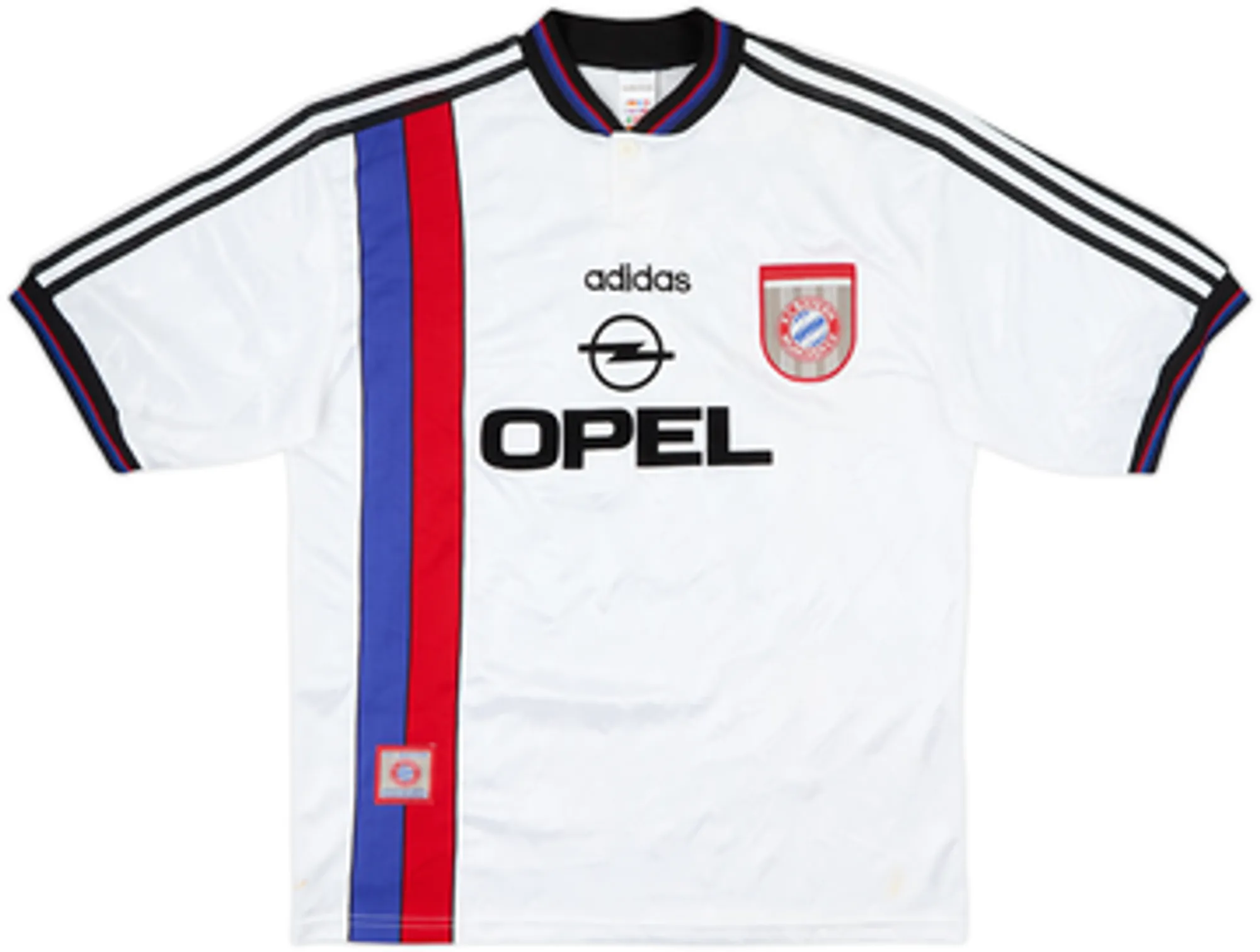 1996-98 Bayern Munich Away Shirt Basler #14 - 8/10 - (M)