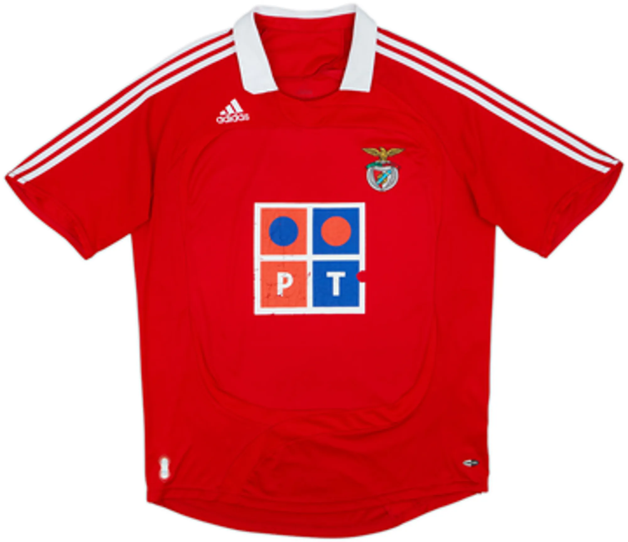 2007-08 Benfica Home Shirt Nuno Gomes #21 - 5/10 - (XL)