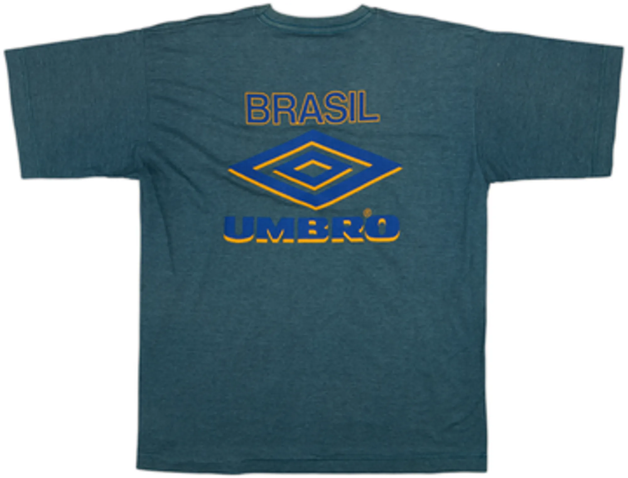 1994-96 Brazil Umbro Cotton Tee - 8/10 - (L)