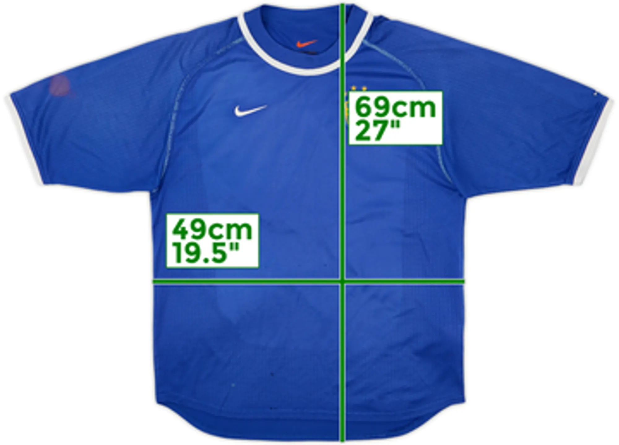 2000-02 Brazil Away Shirt - 4/10 - (L)