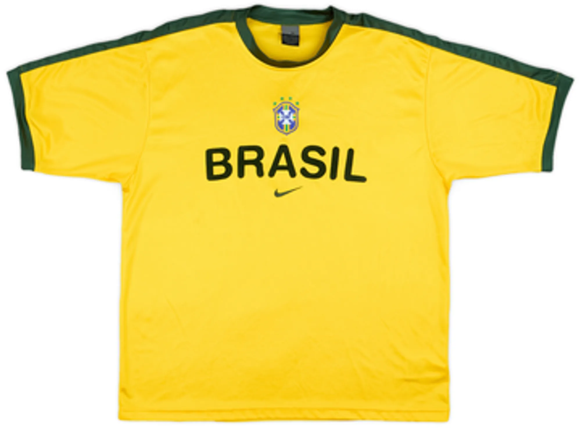 2002 Brazil Nike Training Shirt - 9/10 - (L)