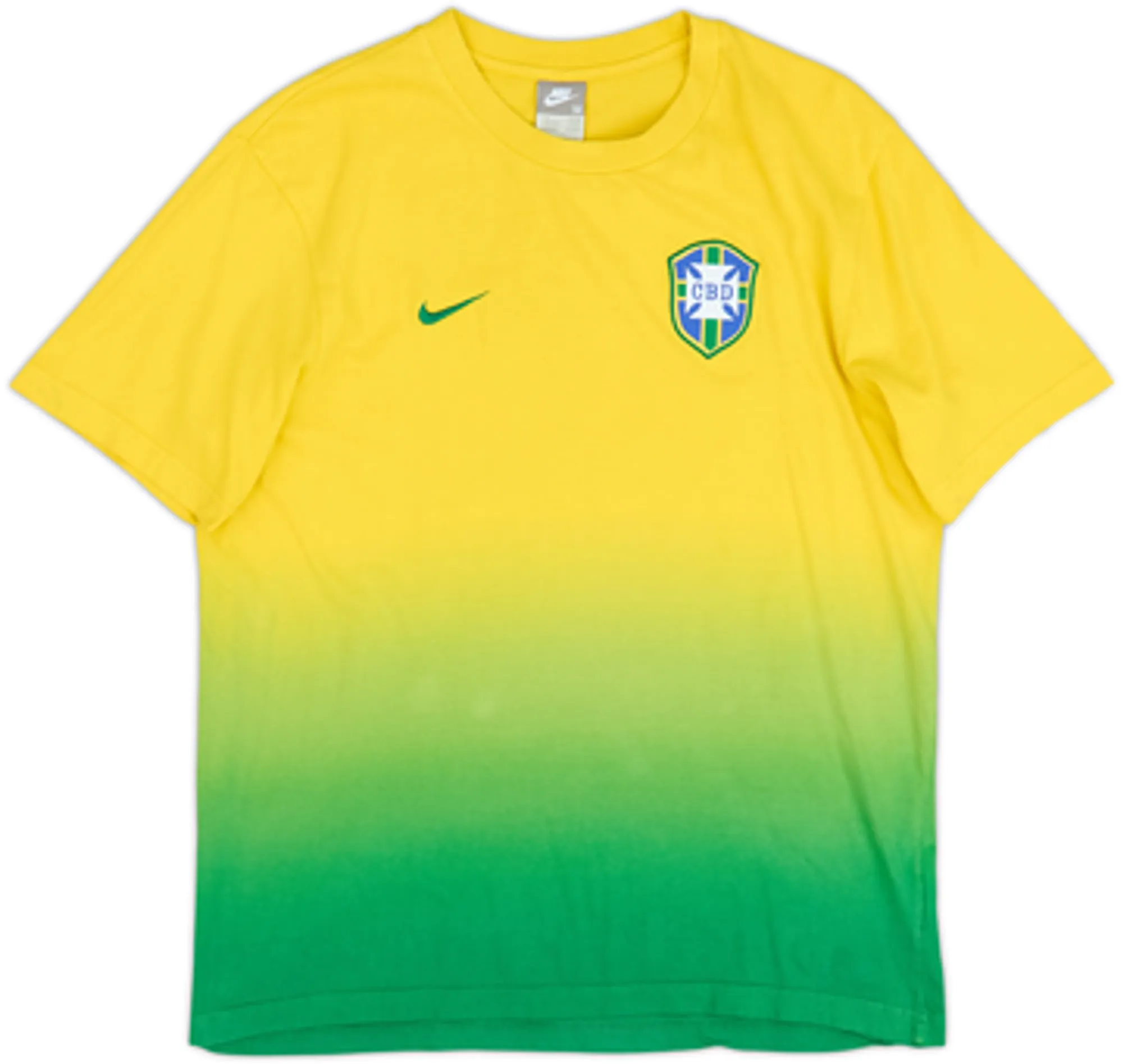 2008-09 Brazil Nike Cotton Tee - 7/10 - (M)