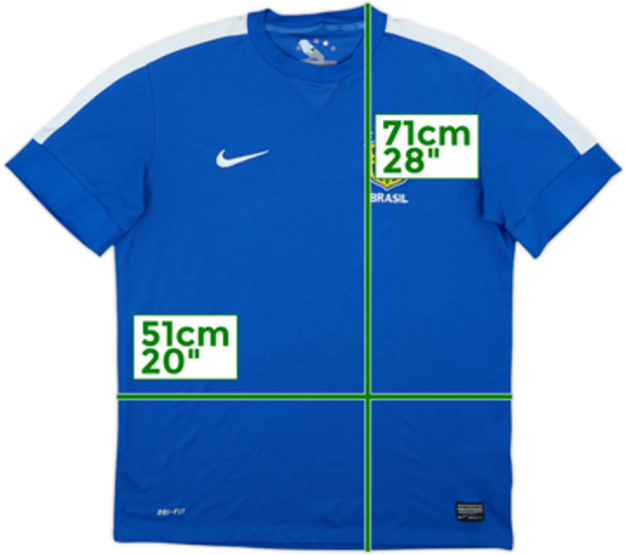 2013 Brazil Away Shirt - 7/10 - (L)