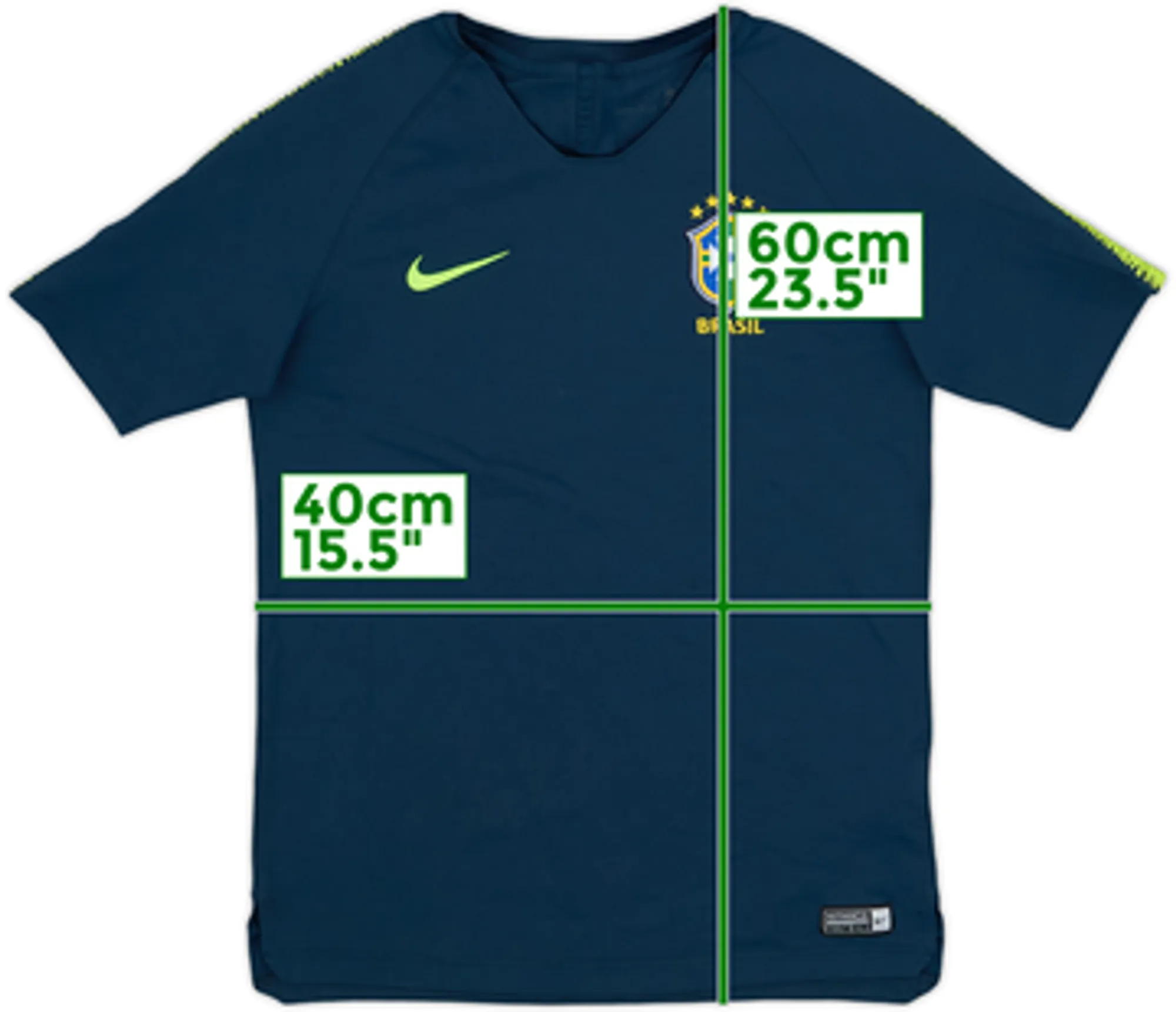 2018-19 Brazil Nike Training Shirt - 9/10 - (L.Boys)