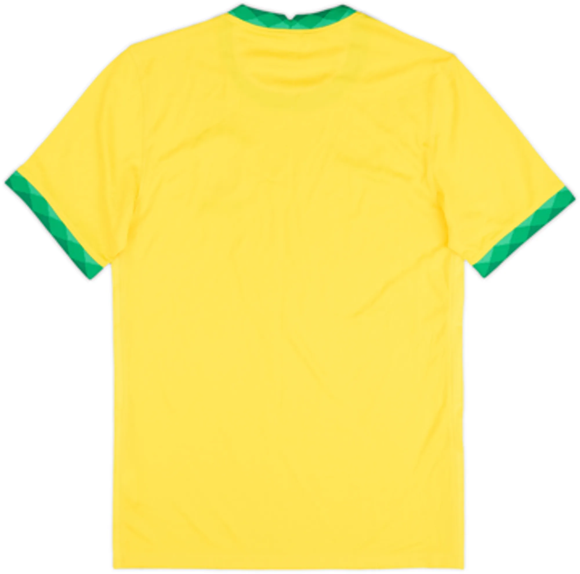 2020-21 Brazil Home Shirt - 8/10 - (L.Boys)