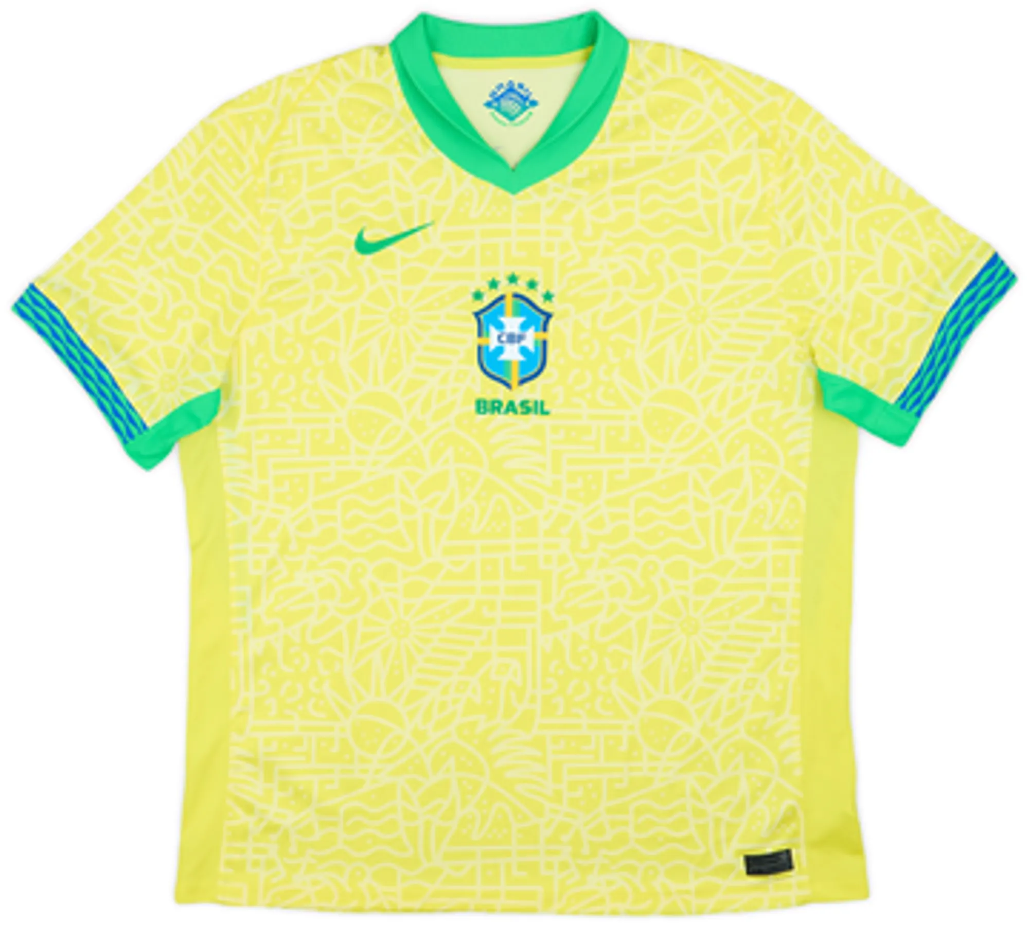 2024-25 Brazil Home Shirt - 10/10 - (XL)
