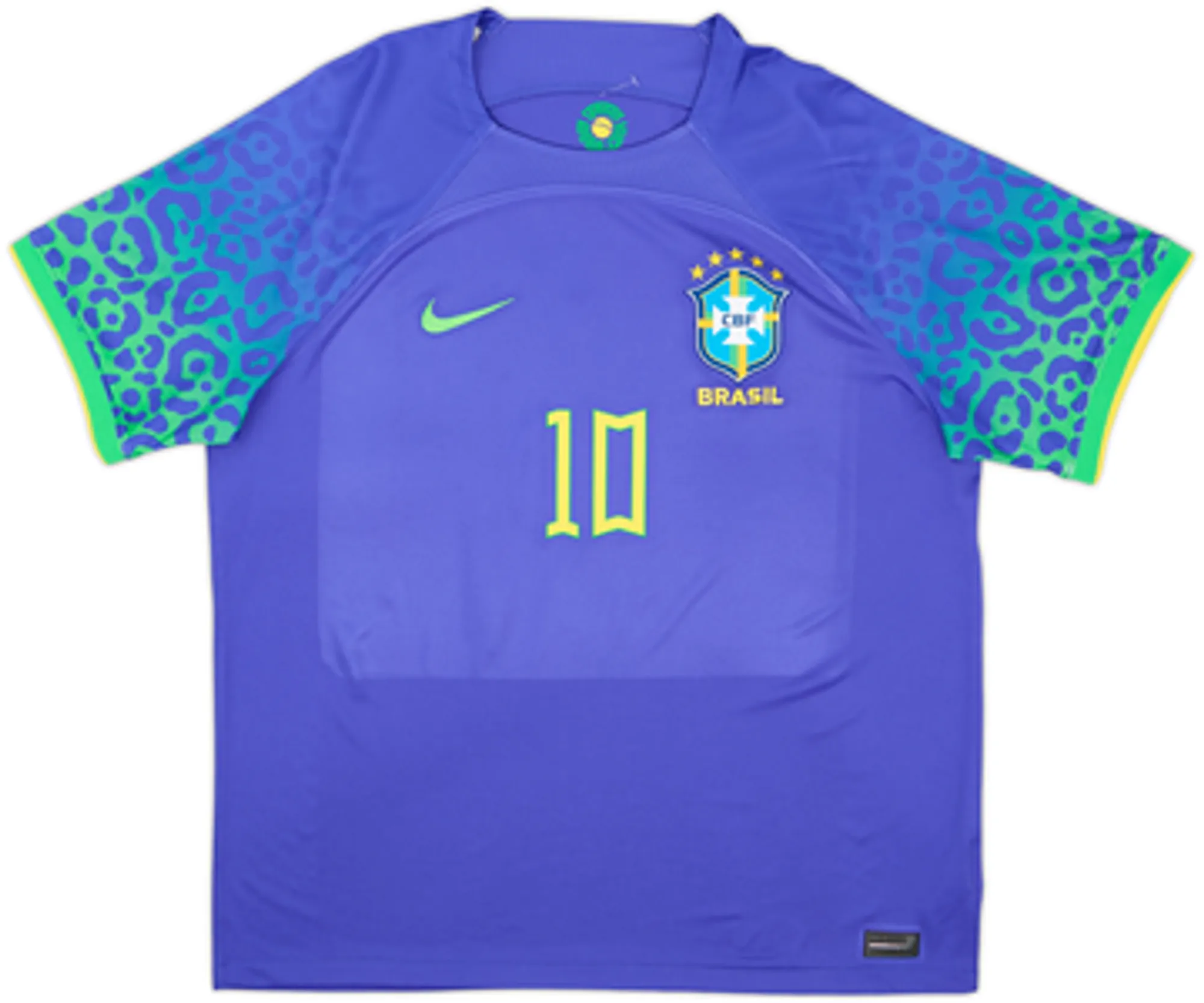 2022-23 Brazil Away Shirt Neymar Jr #10 - 7/10 - (S)