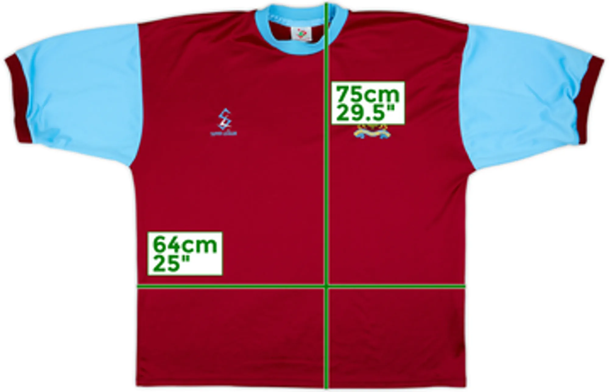 2000-01 Burnley Home Shirt - 8/10 - (XL)
