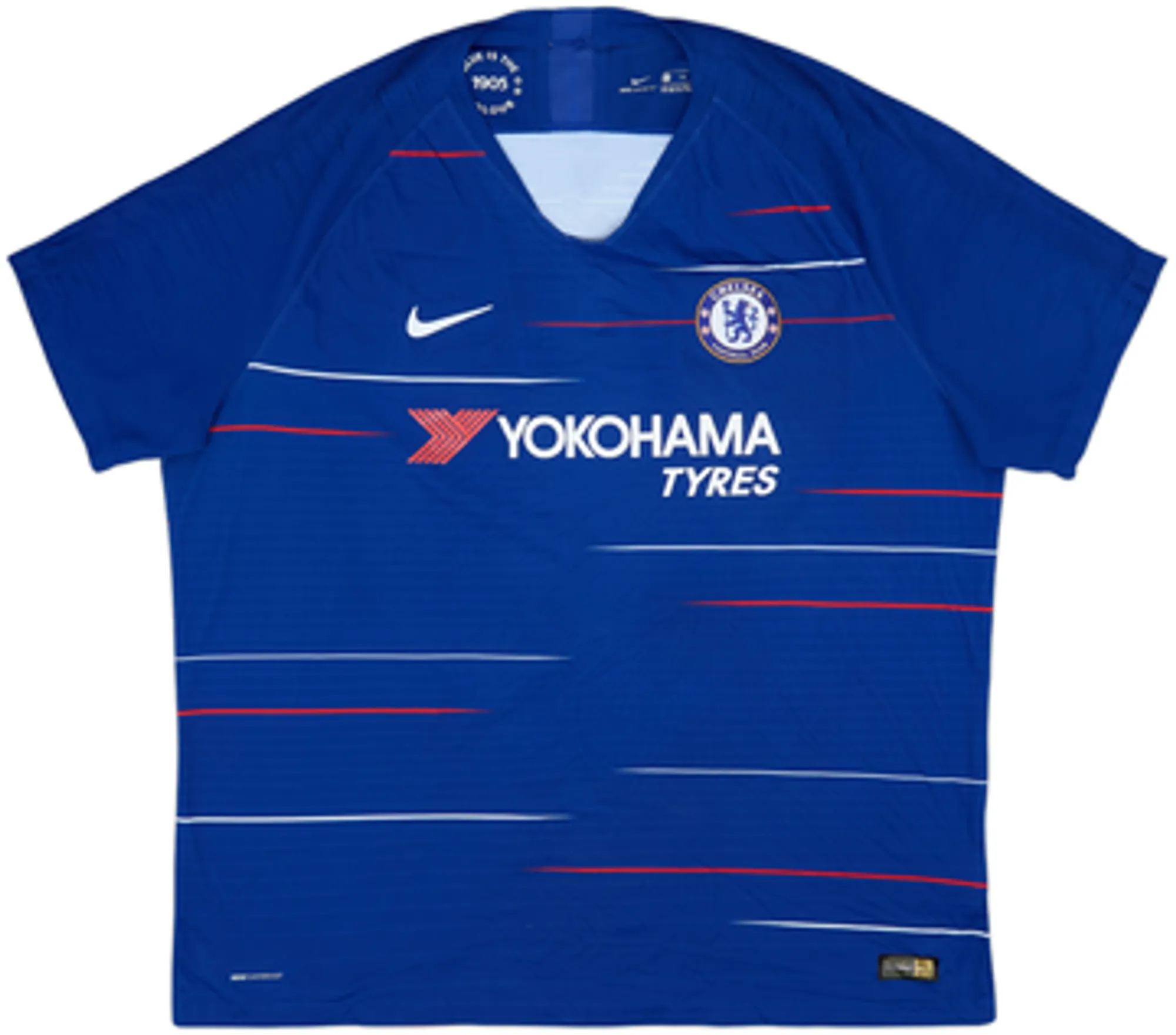 2018-19 Chelsea Authentic Home Shirt Kante #7 - 8/10 - (XL)