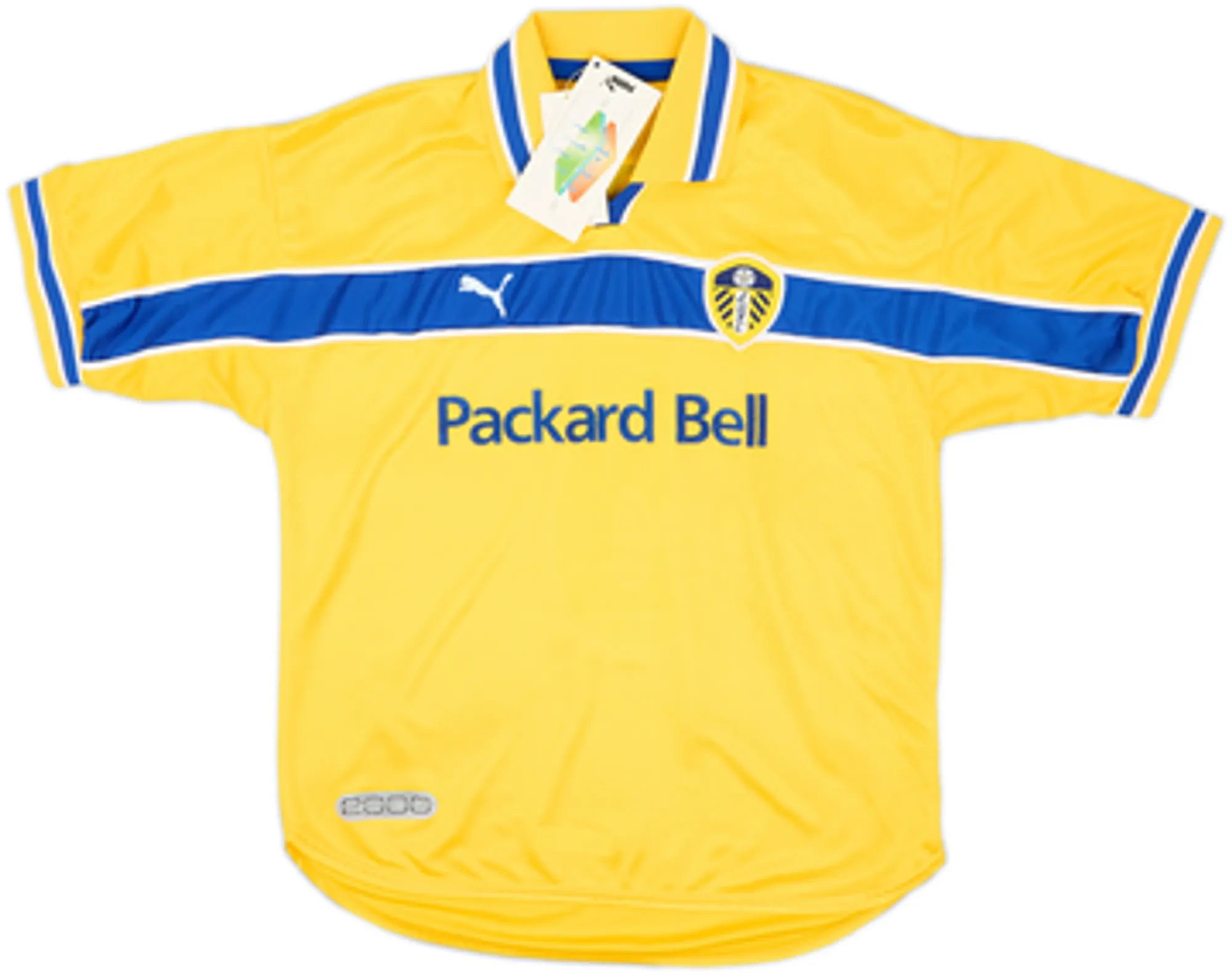 1999-00 Leeds United Third Shirt Radebe #5 (XL.Boys)