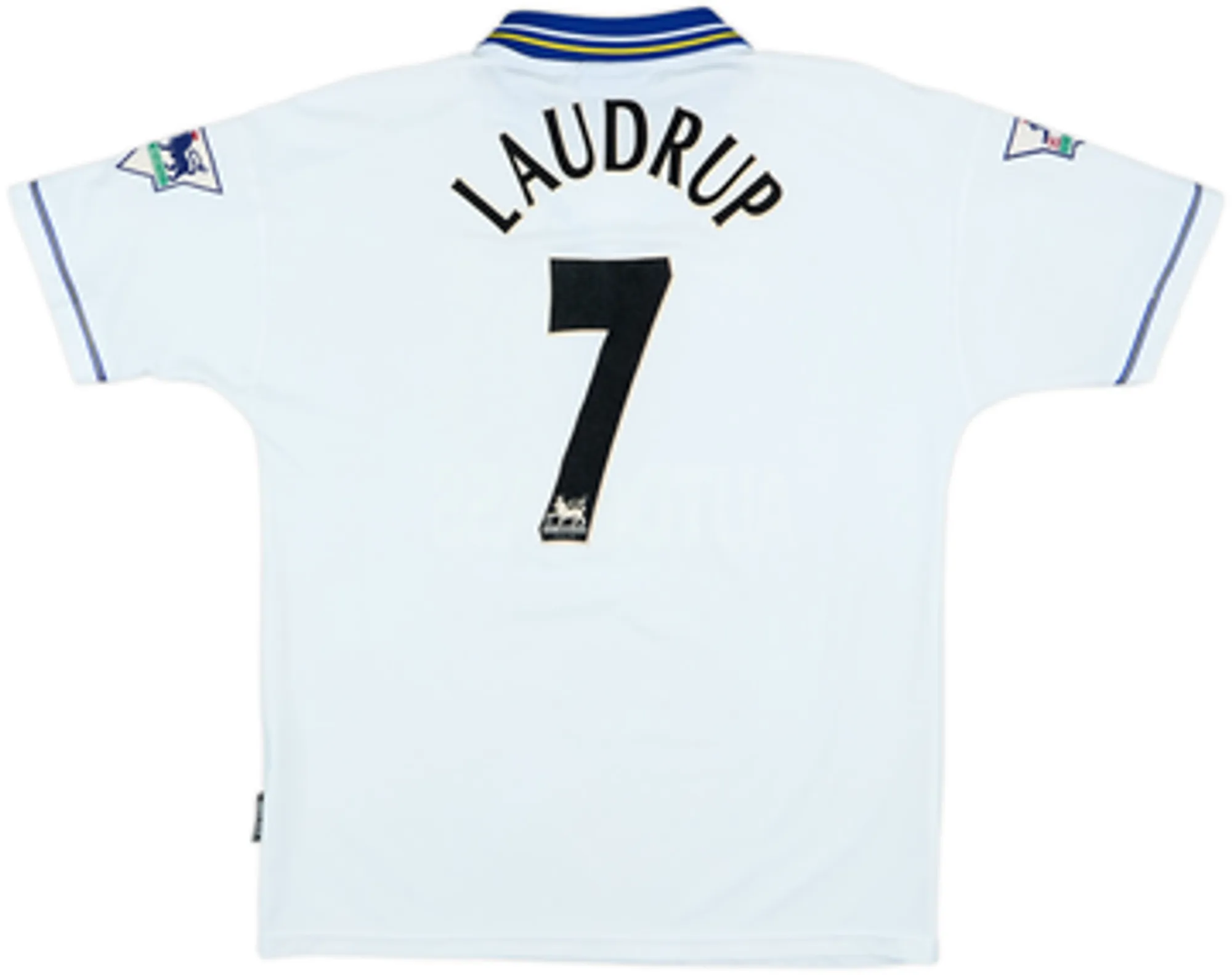 1998-00 Chelsea Away Shirt Laudrup #7 - 8/10 - (M