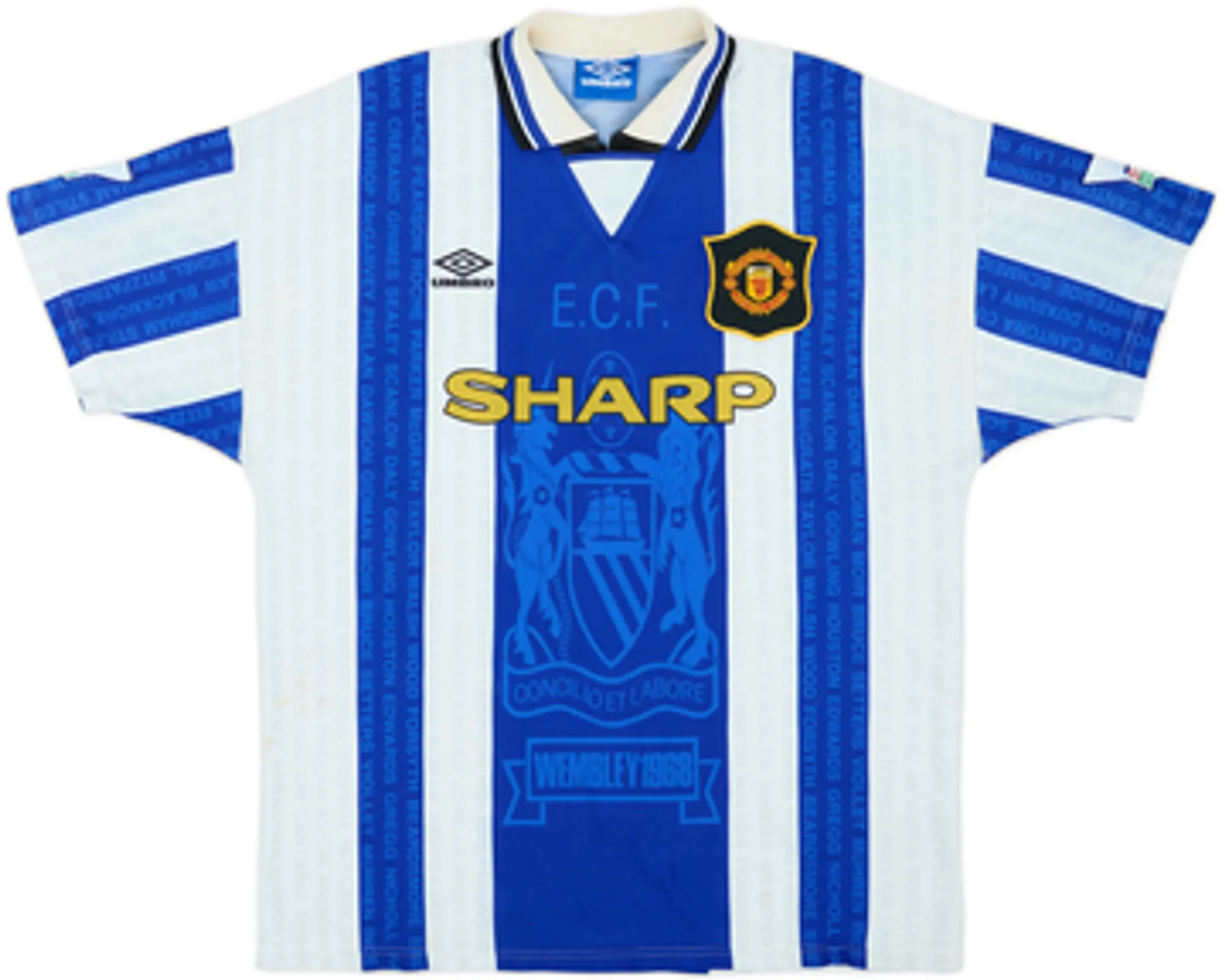1994-96 Manchester United Third Shirt Ince #8 - 7/10 - (L)