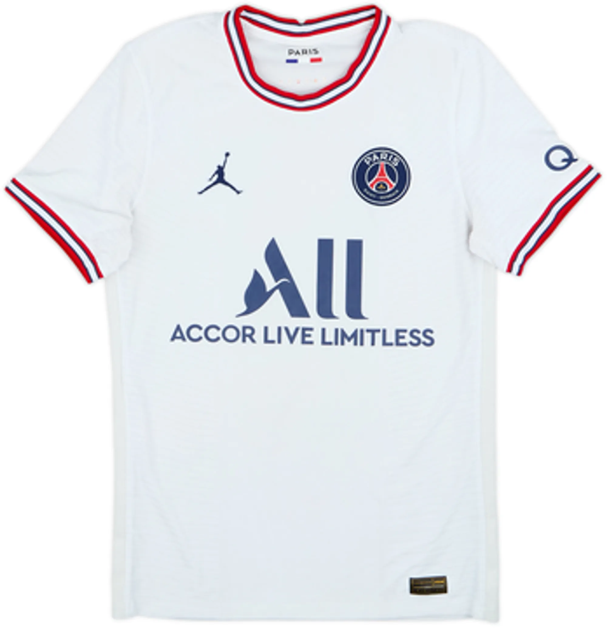 2021-22 Paris Saint-Germain Authentic Fourth Shirt Neymar Jr #10 - 6/10 - (S)