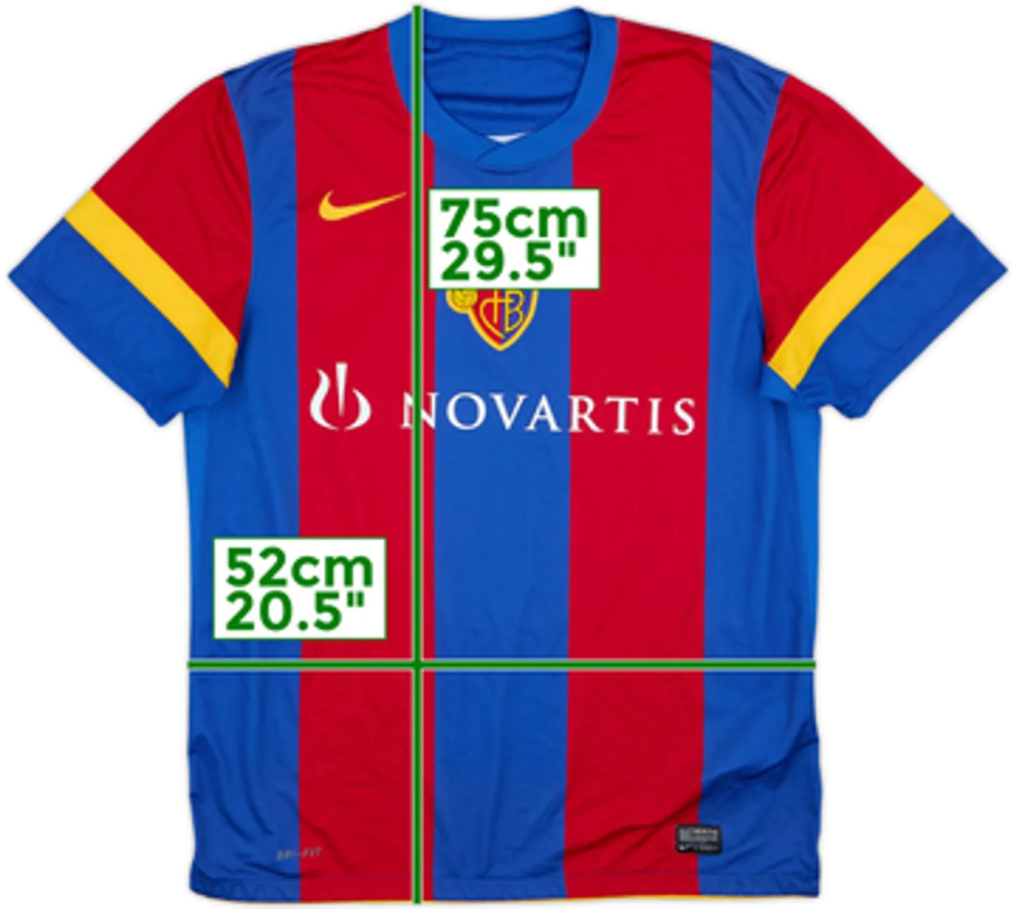 2011-12 FC Basel Home Shirt - 8/10 - (L)