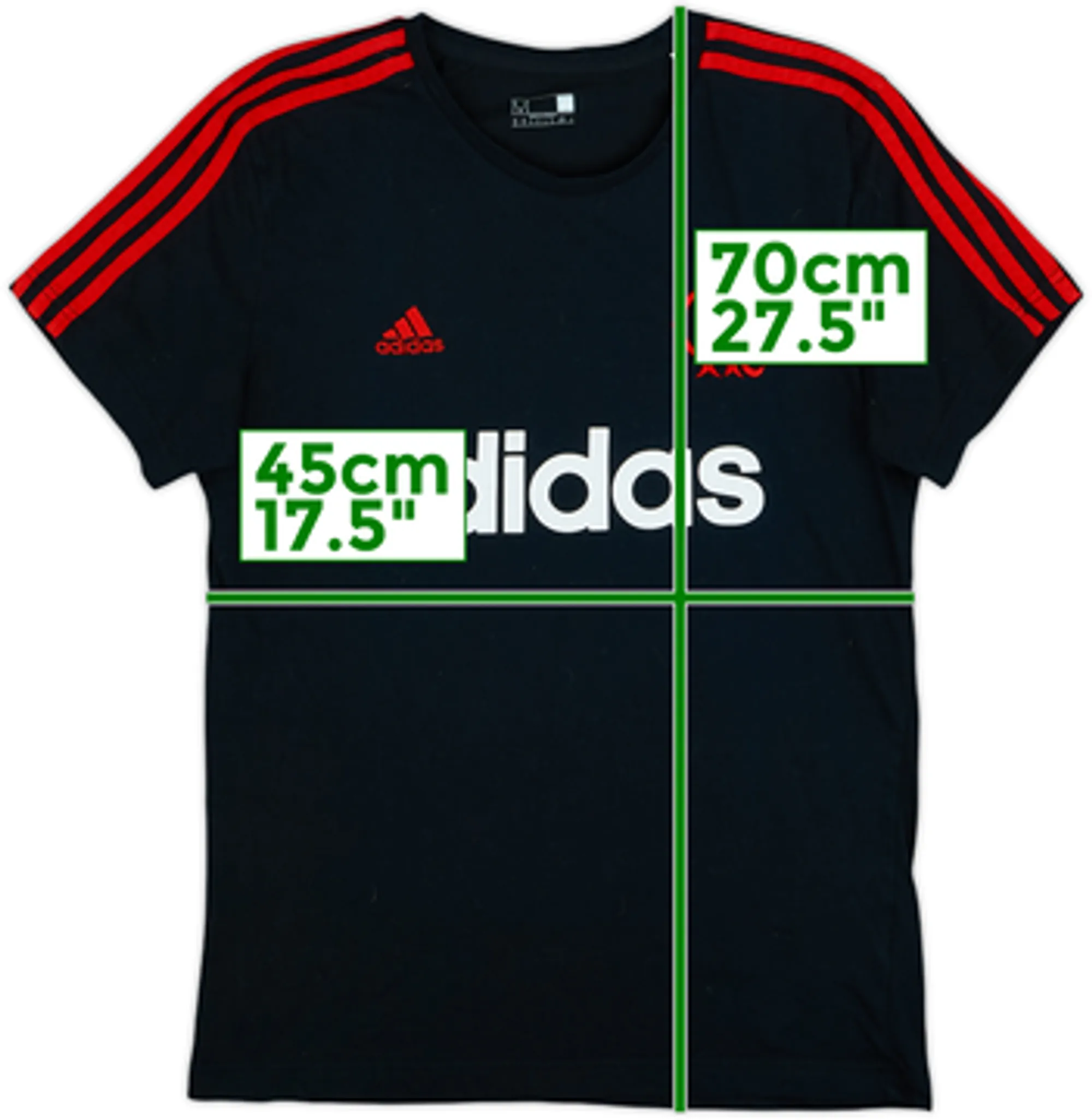 2015-16 Flamengo adidas Cotton Tee - 9/10 - (M)