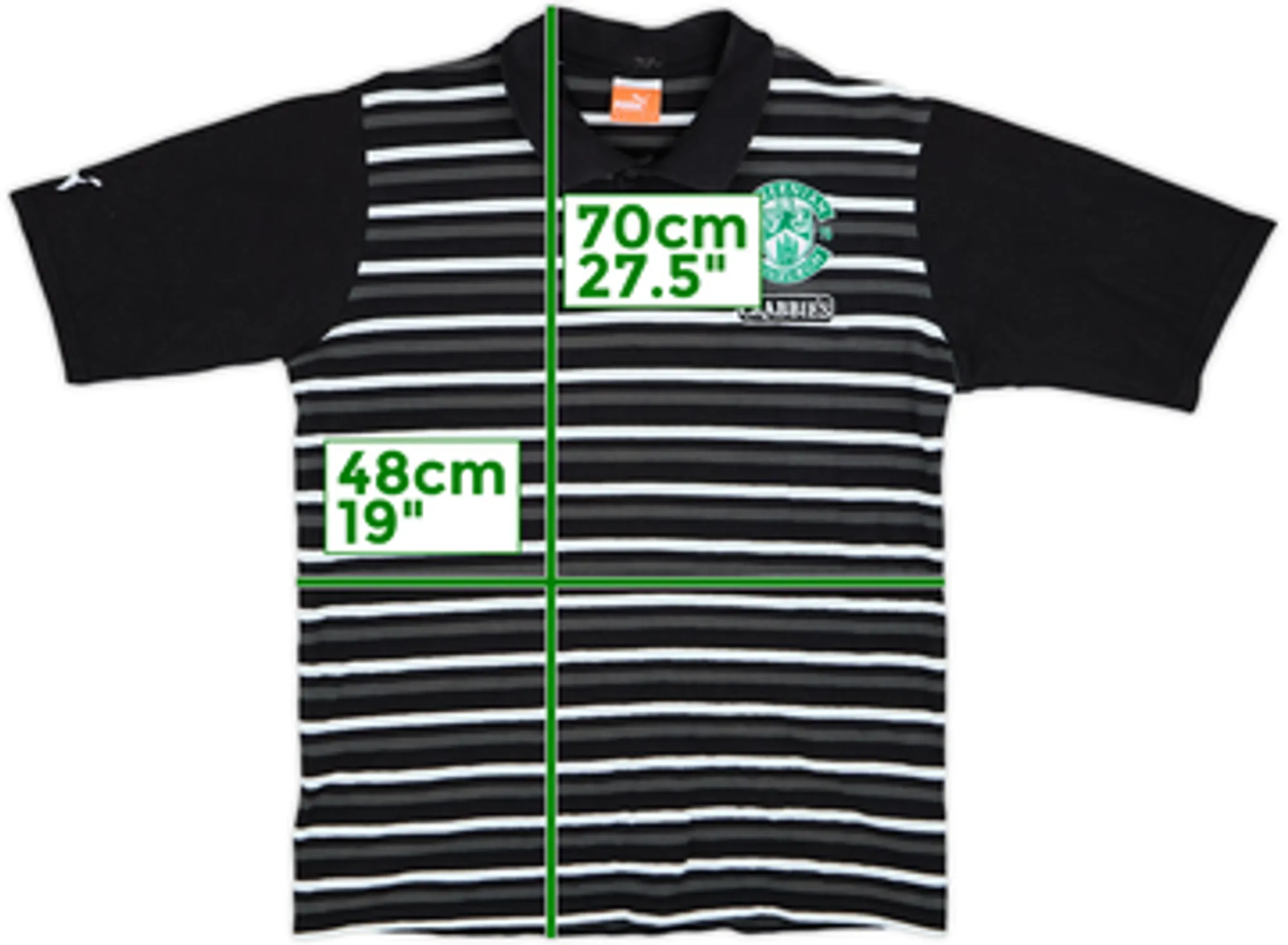 2011-12 Hibernian Puma Polo Shirt - 8/10 - (L)