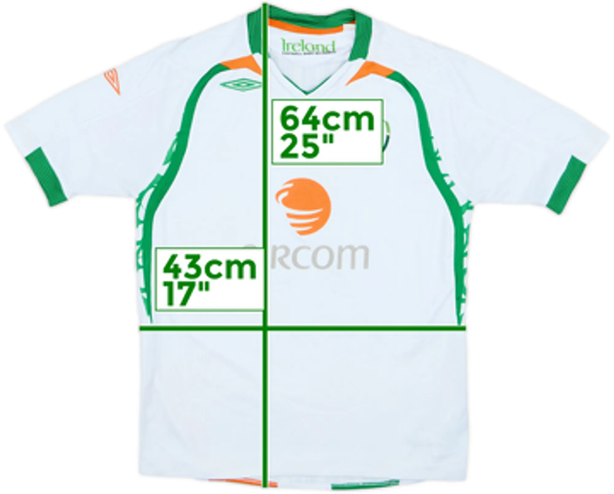 2008-10 Ireland Away Shirt - 7/10 - (L.Boys)