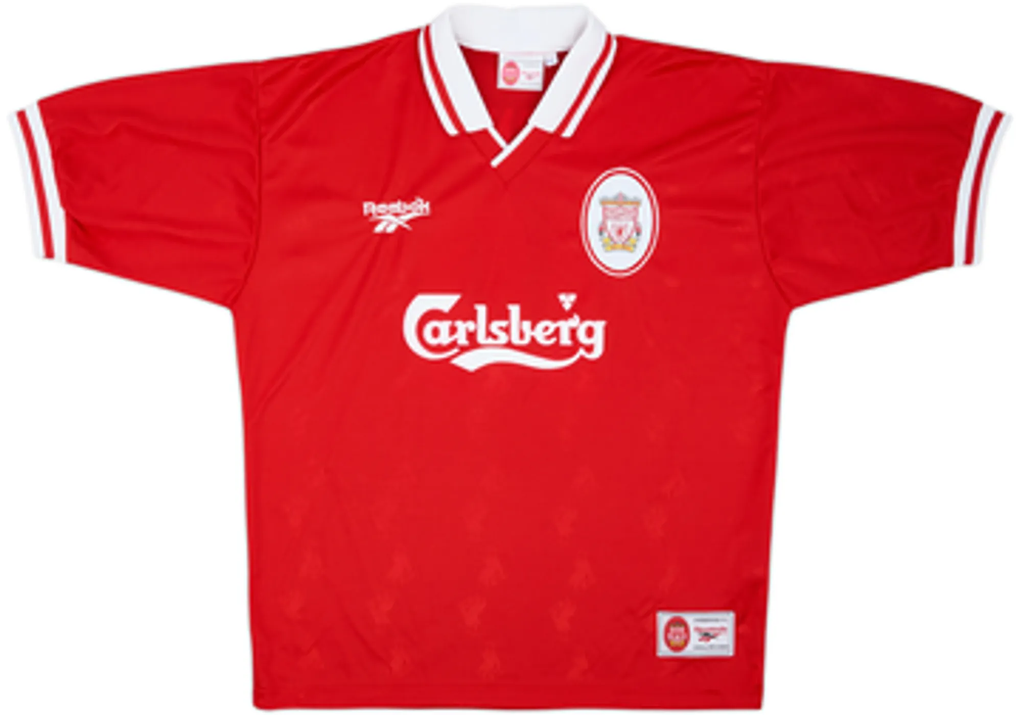 1996-98 Liverpool Home Shirt Barnes #10 - 9/10 - (L)