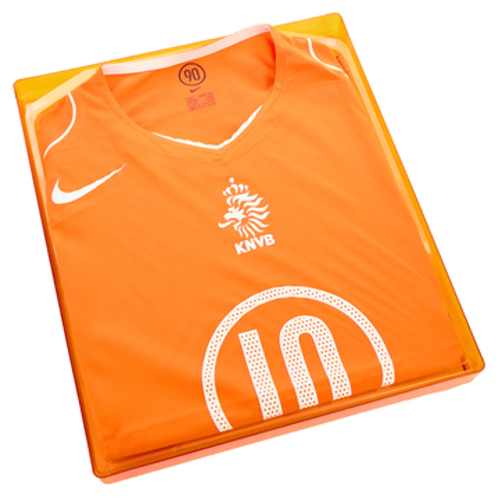 2004-06 Netherlands Limited Edition Player Issue Home Shirt 0848/5000 v. Nistelrooy #10 (L)