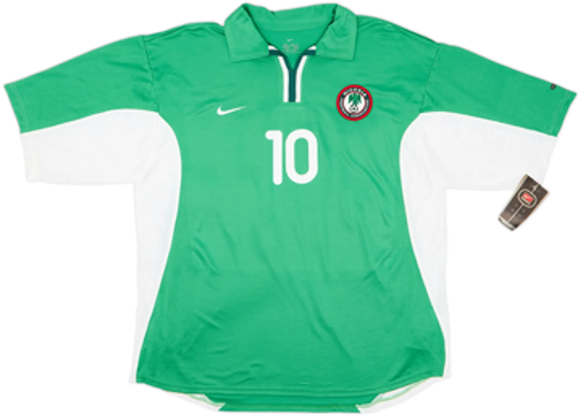 2000-01 Nigeria Home Shirt Okocha #10 (L)