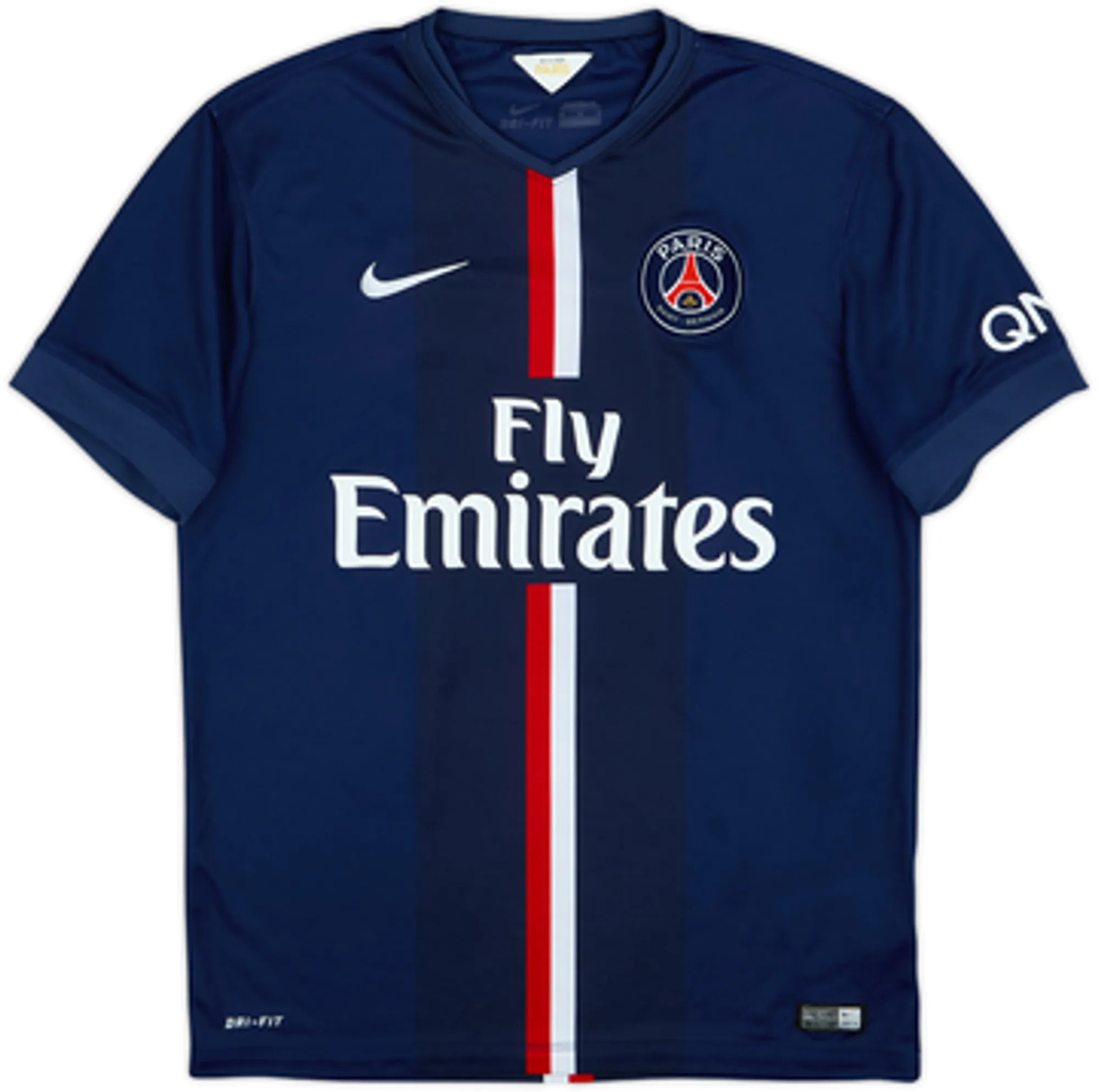 2014-15 Paris Saint-Germain Home Shirt Ibrahimovic #11 - 6/10 - (M)