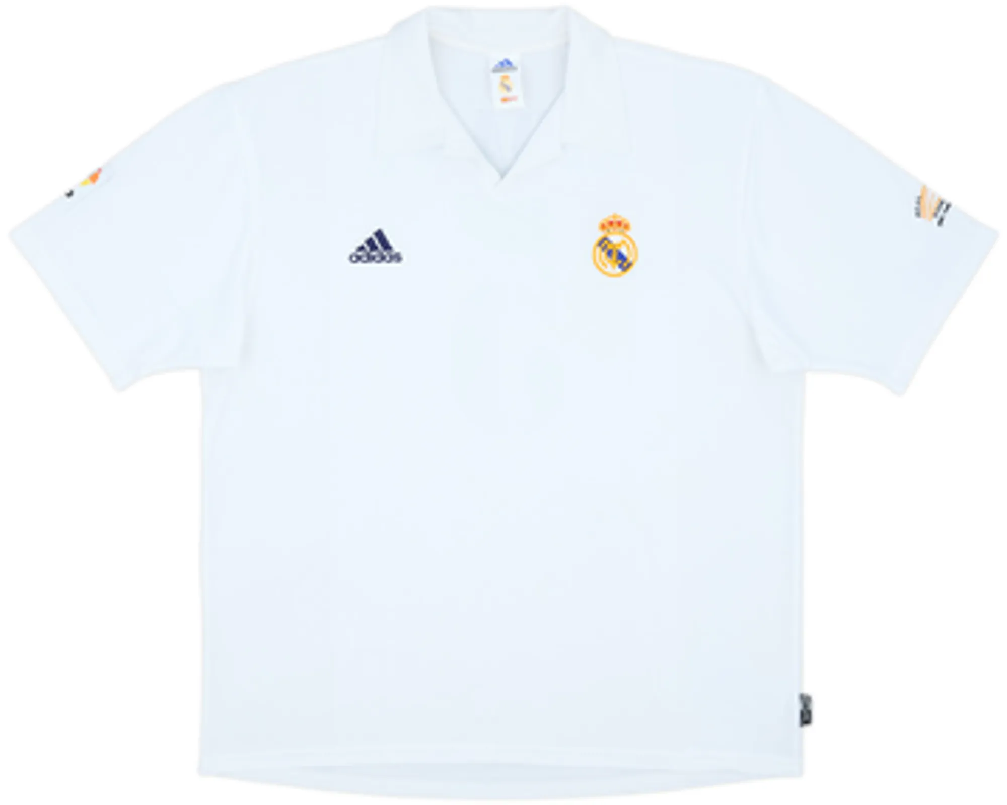 2001 Real Madrid Centenary Home Shirt Zidane #5 - 8/10 - (XL)