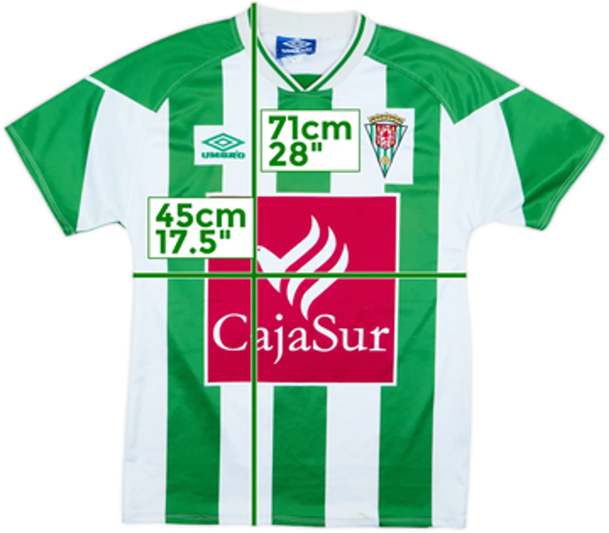 1999-01 Cordoba Home Shirt - 8/10 - (S)