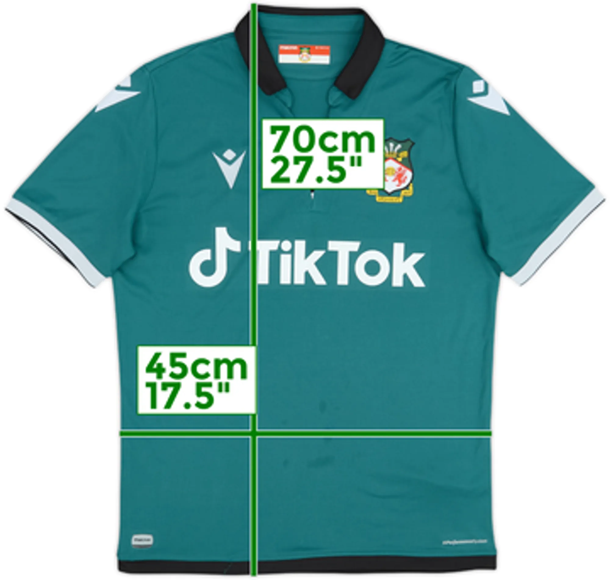 2021-22 Wrexham Away Shirt - 7/10 - (S)