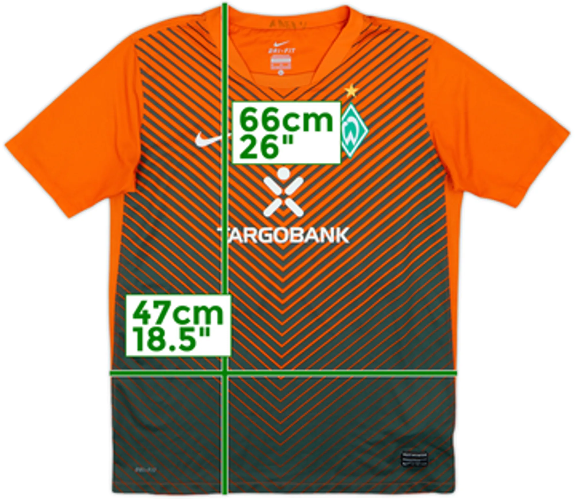2011-12 Werder Bremen Away Shirt - 6/10 - (XL.Boys)