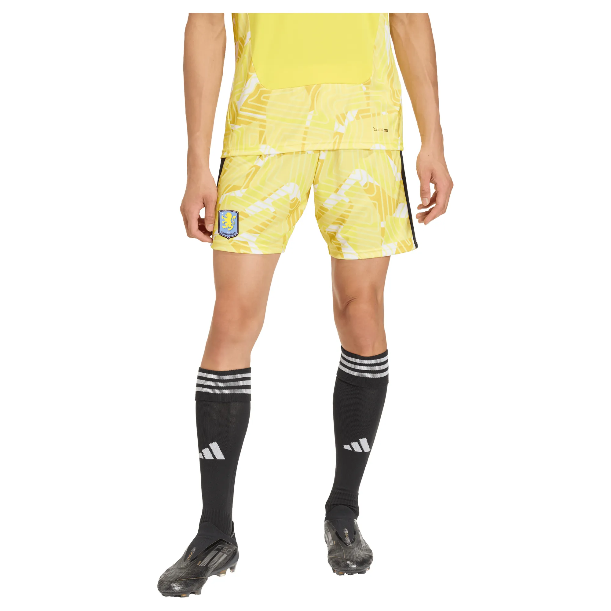 Aston Villa adidas Goalkeeper Shorts 2026-27