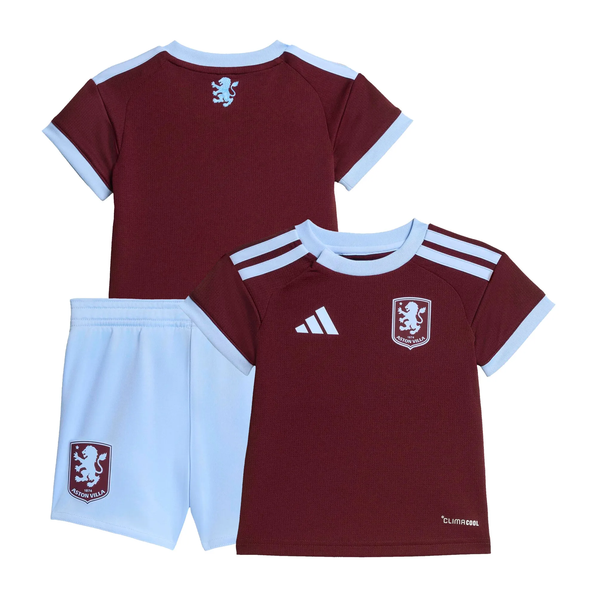 Aston Villa adidas Home Baby Kit 2026-27