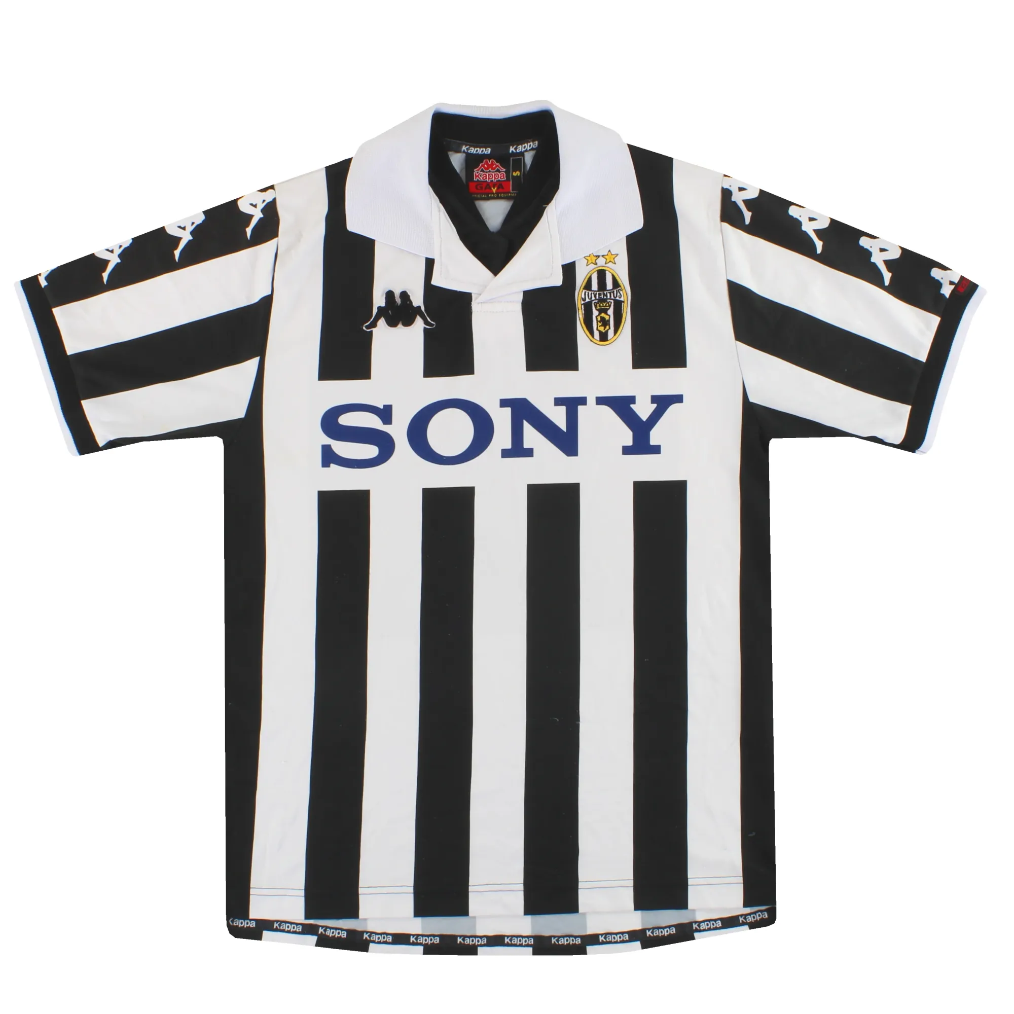 1999-00 Juventus Kappa European Home Shirt S - Juventus / Very good 