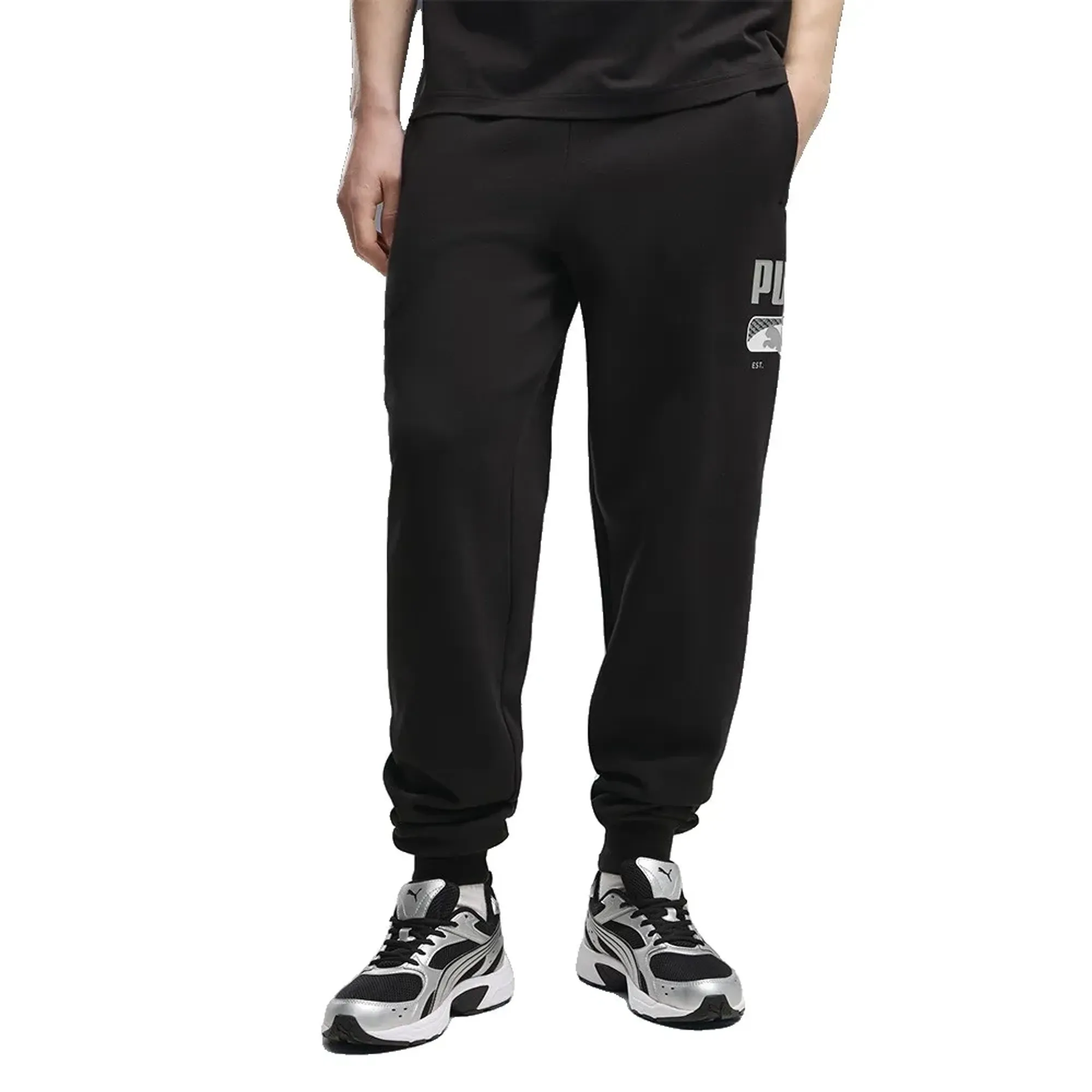 Puma Sport Logo Play Cat Logo Sweat Pants