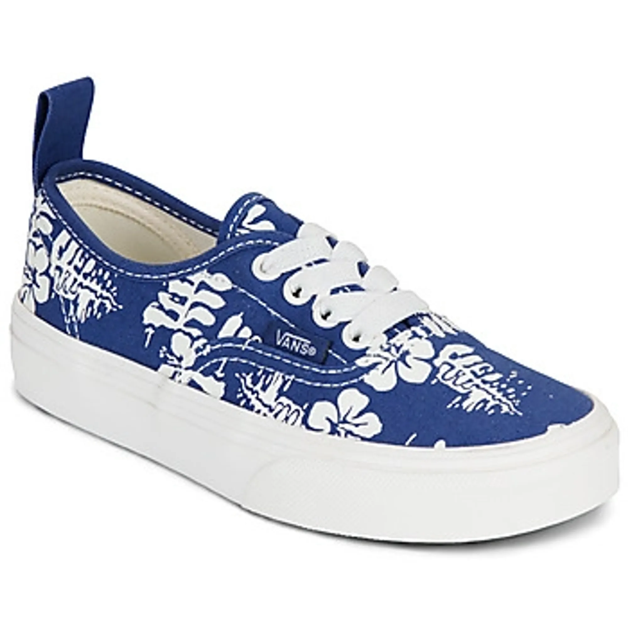 Vans  Authentic Elastic Lace  boys's Children's Shoes (Trainers) in Blue