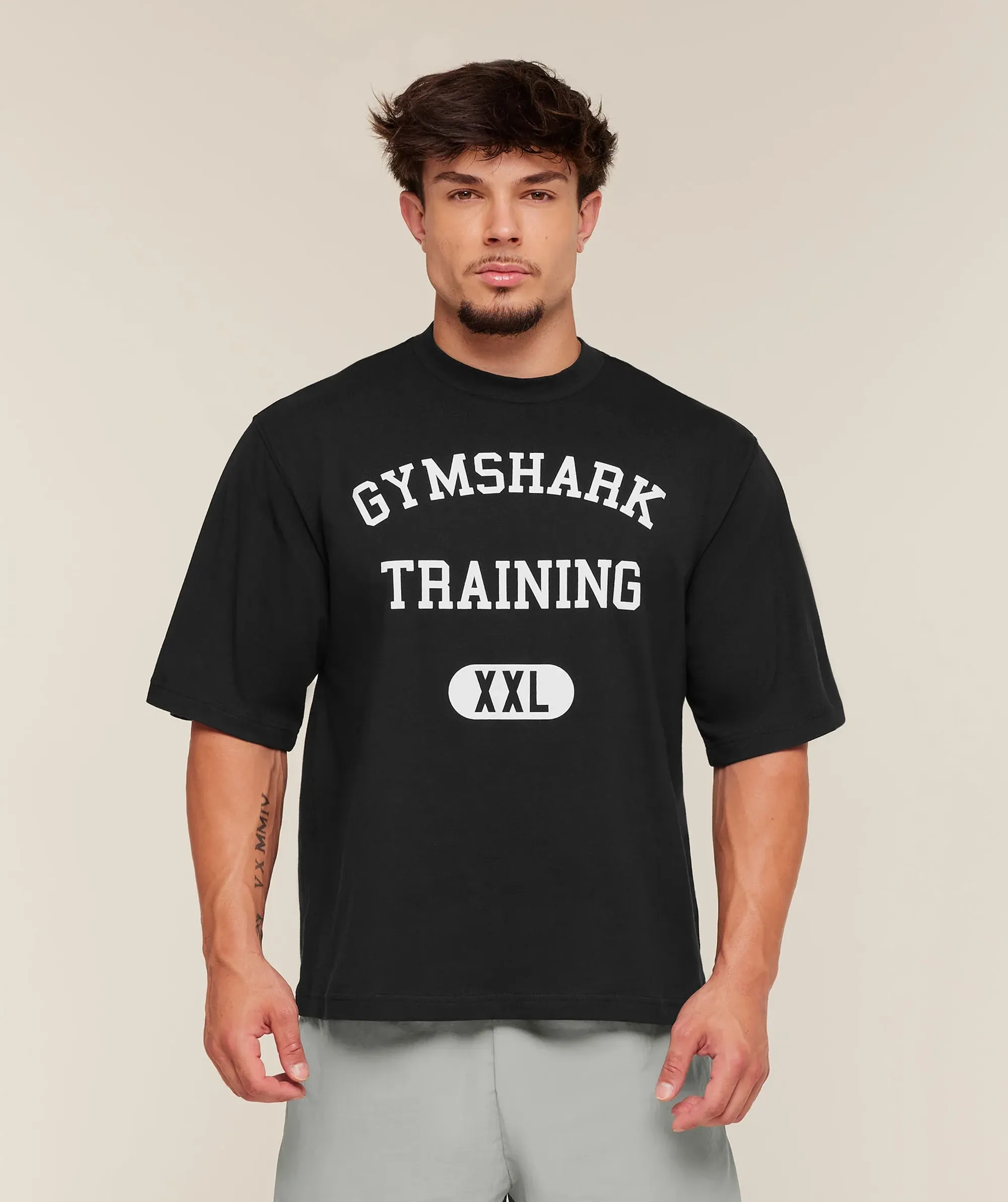 Gymshark Training Graphic T-Shirt - Black