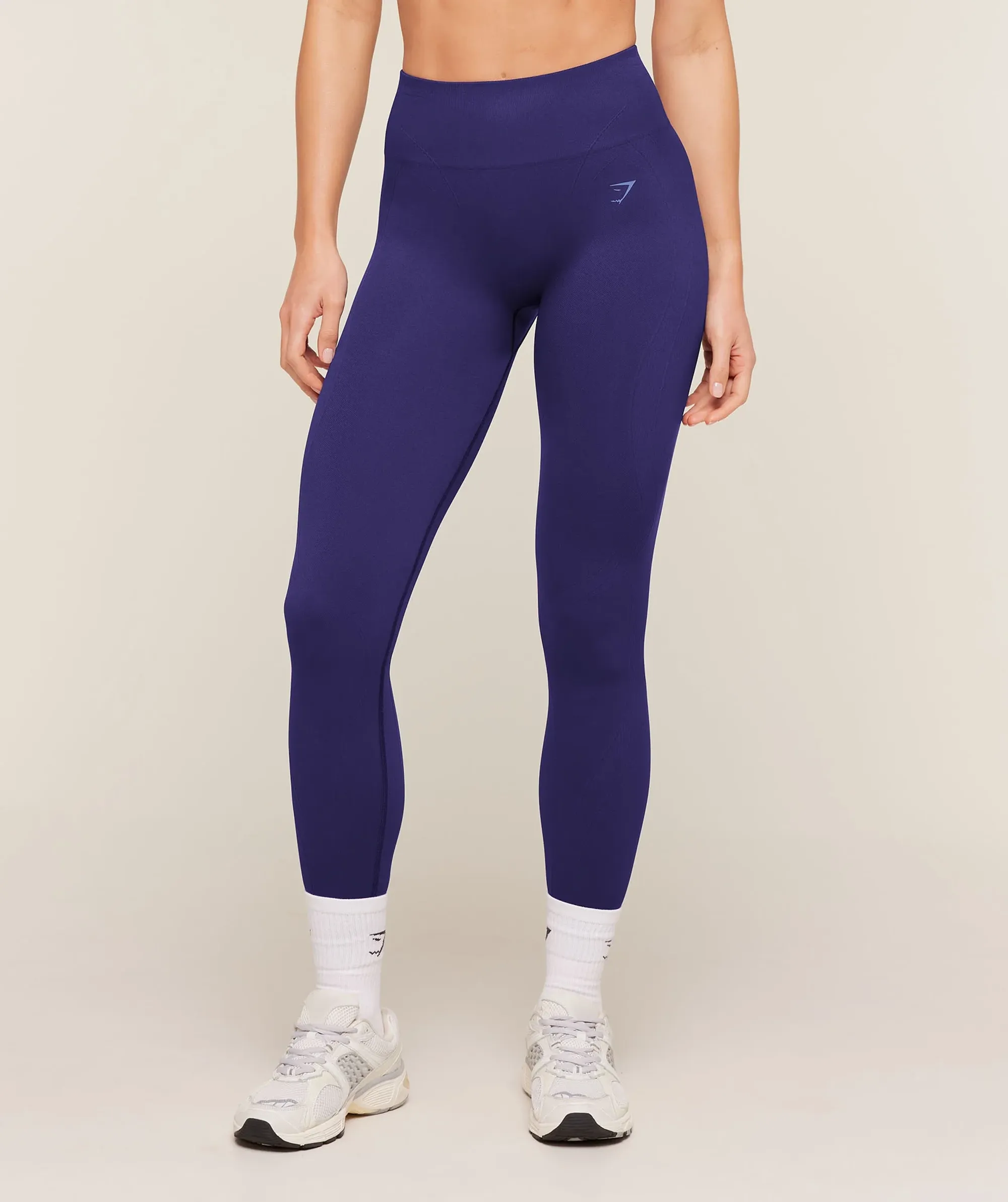 Gymshark Poise Seamless Leggings - Indigo Purple