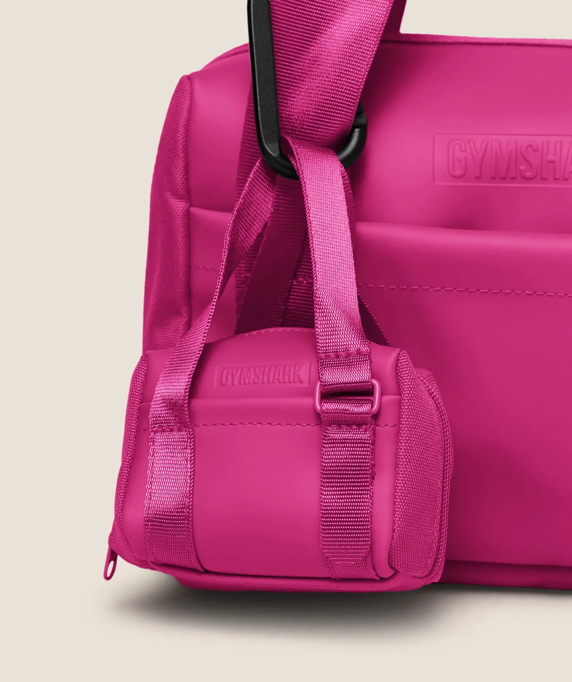 Gymshark Everyday Mini Holdall Keychain - Super-Set Pink