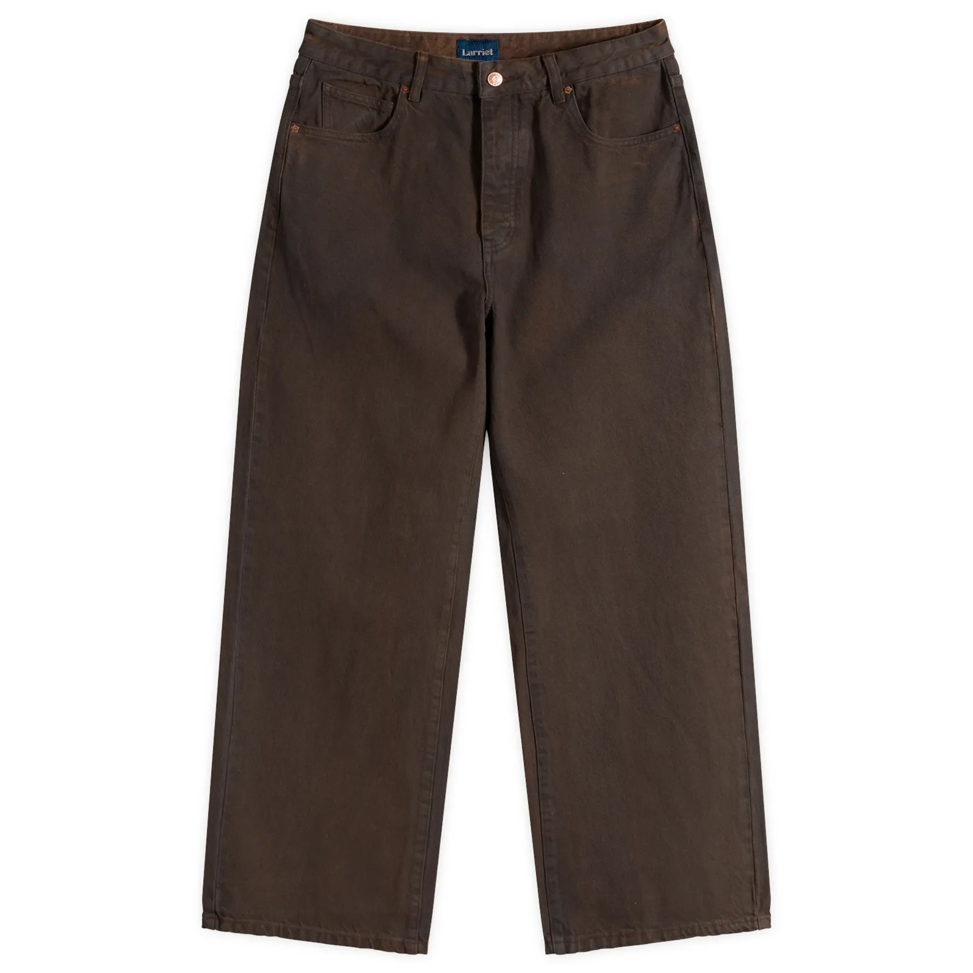 Larriet Men's Walé Wide Leg Jean Mud Wash