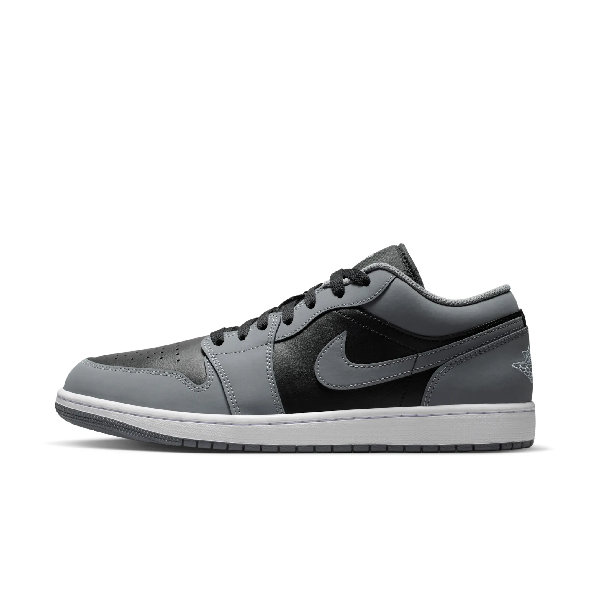 Nike Air Jordan 1 Low Men's Shoes - Cool Grey