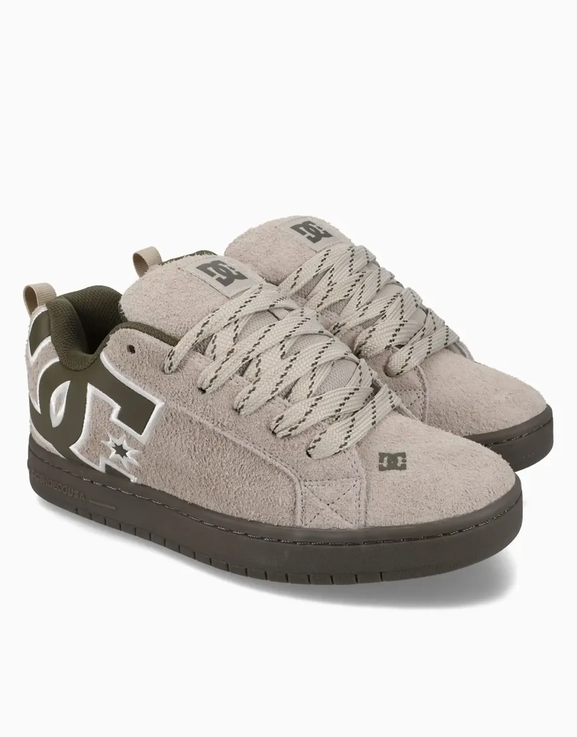 DC Sneakers Court Graffik Men's Sneakers - Beige
