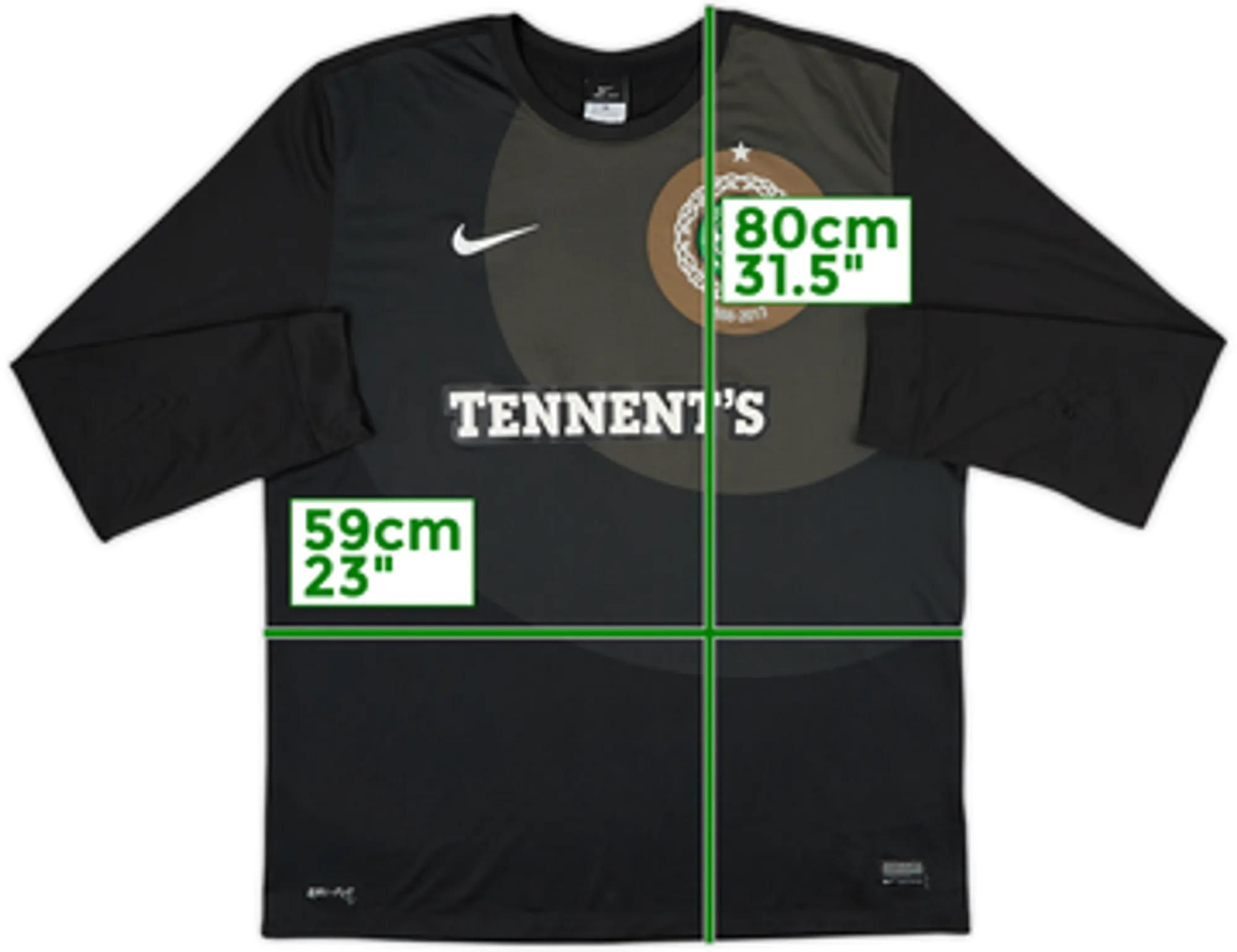 2012-13 Celtic '125th Anniversary' GK Shirt - 8/10 - (XL)