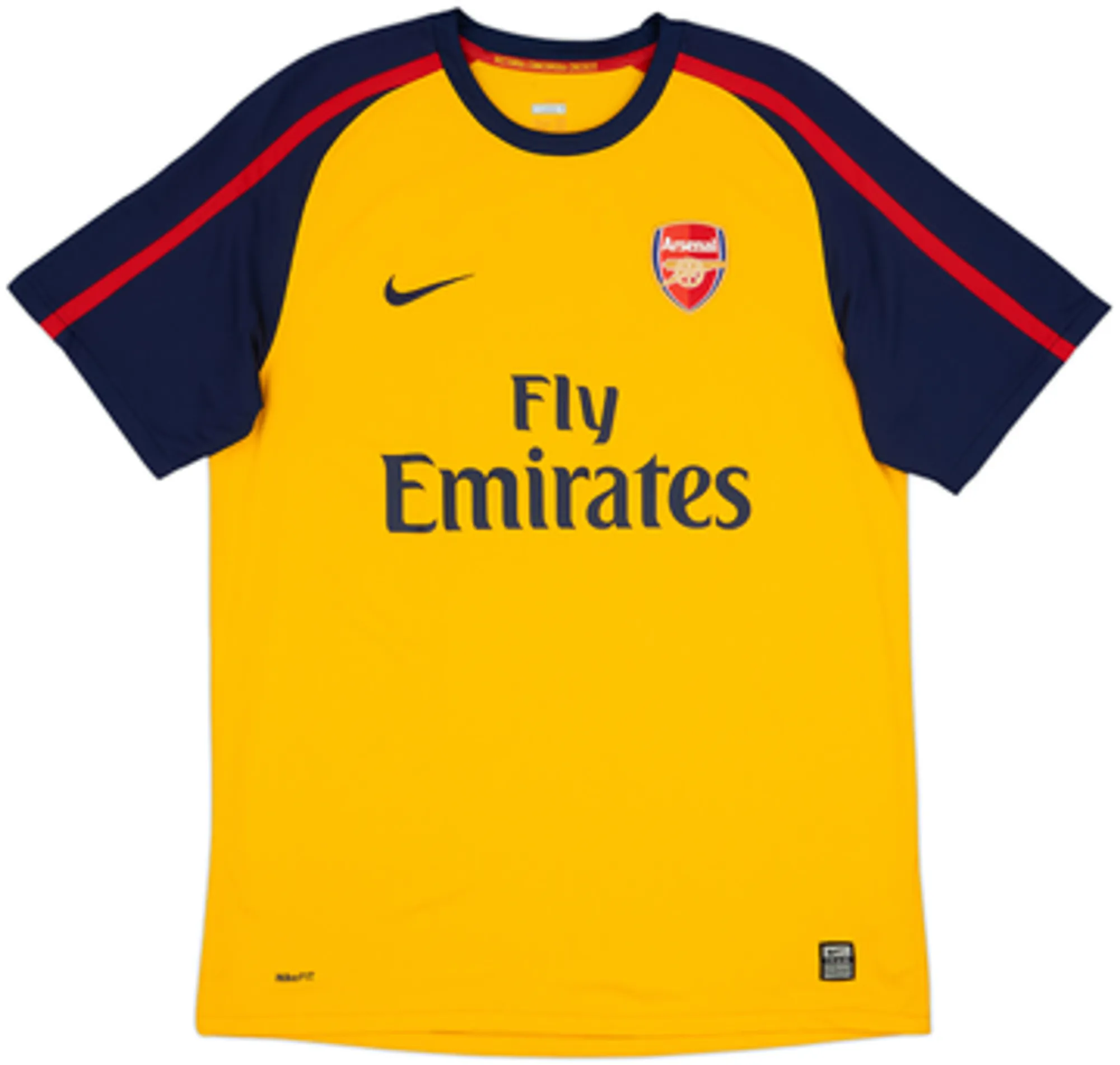 2008-09 Arsenal Away Shirt Walcott #14 - 6/10 - (L)