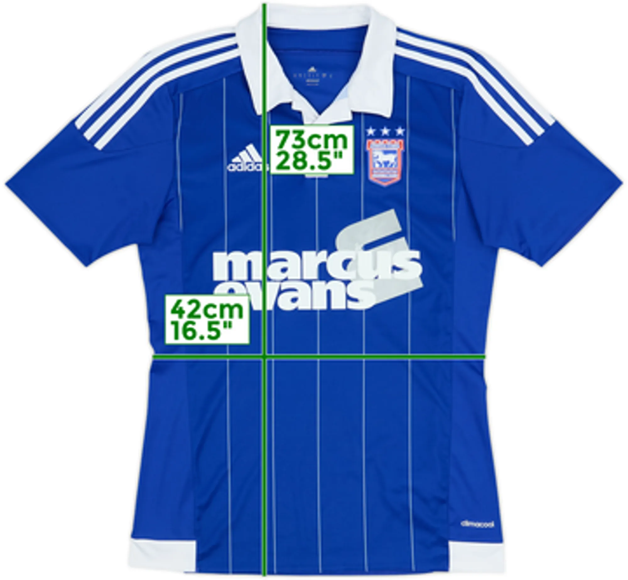 2015-16 Ipswich Home Shirt - 6/10 - (S)