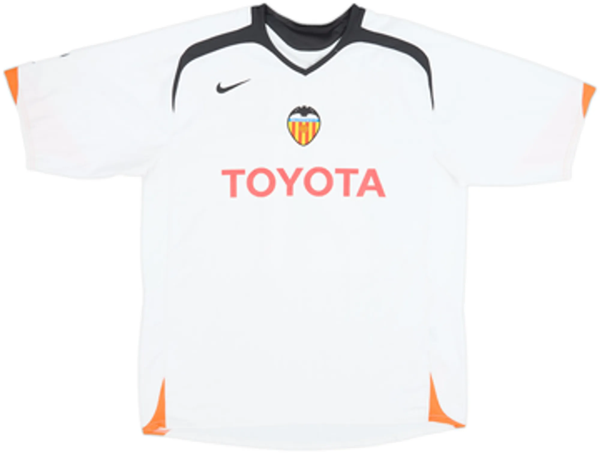 2005-06 Valencia Home Shirt Aimar #21 - 6/10 - (L)