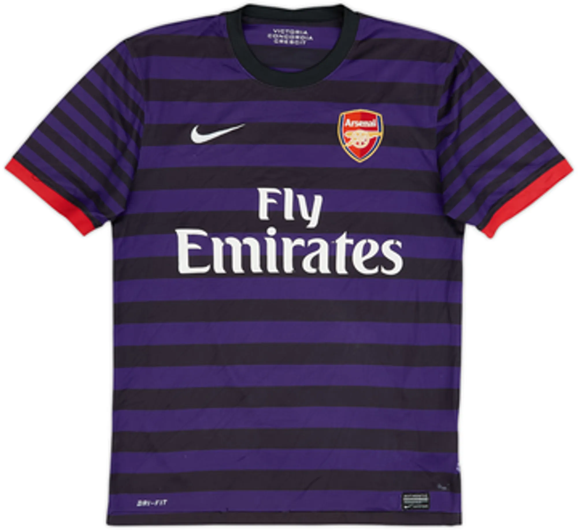 2012-13 Arsenal Away Shirt Arteta #8 - 4/10 - (XXL)