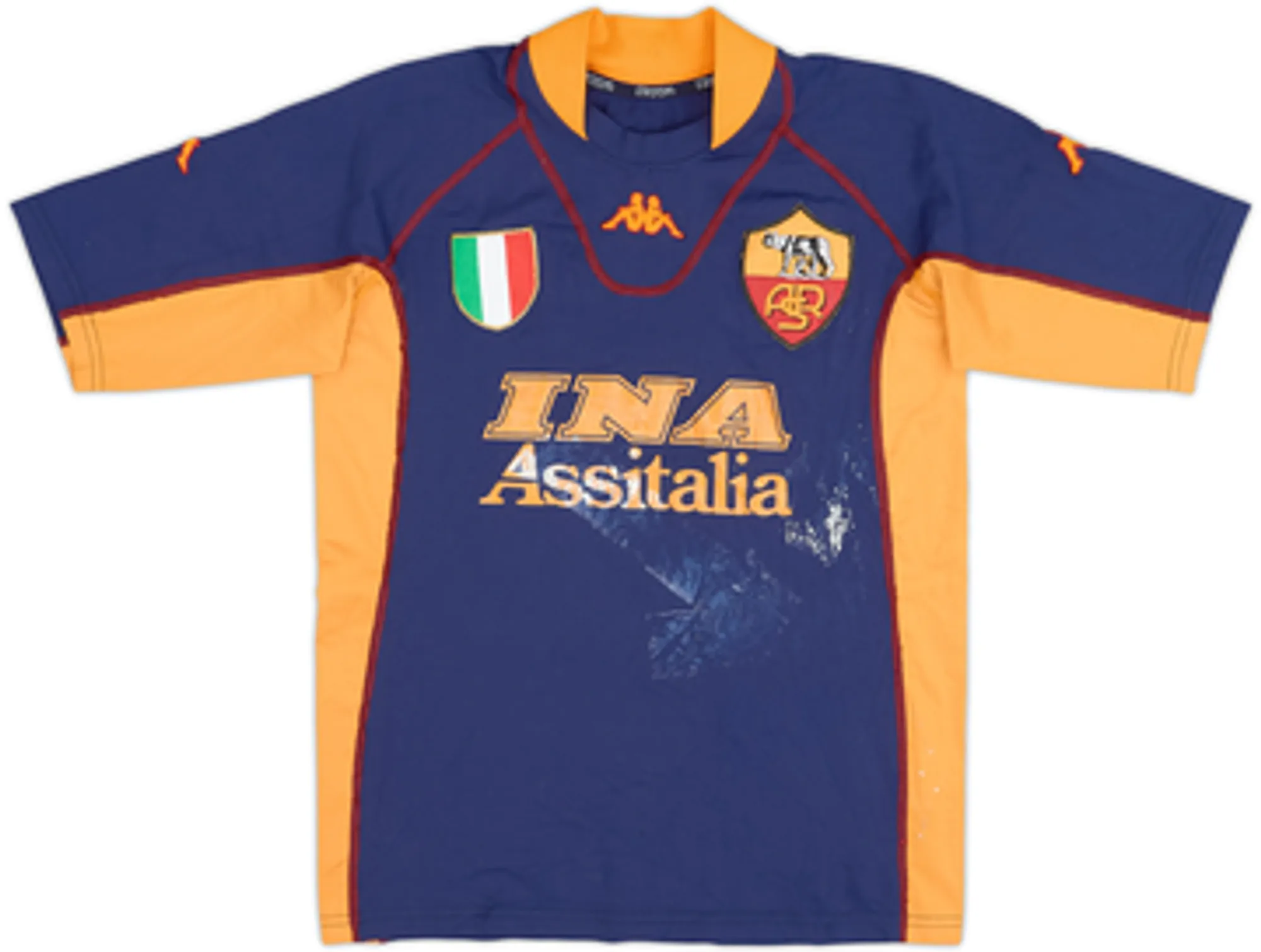 2001-02 Roma Third Shirt Montella #9 - 4/10 - (M)