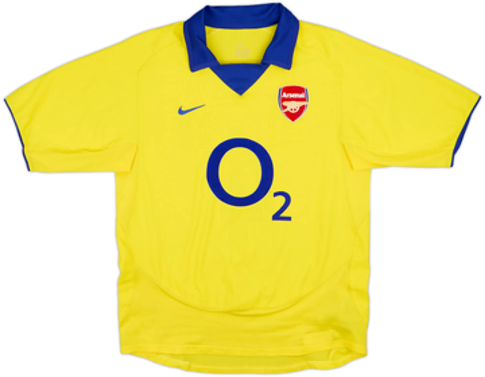2003-05 Arsenal Away Shirt Vieira #4 - 6/10 - (S)