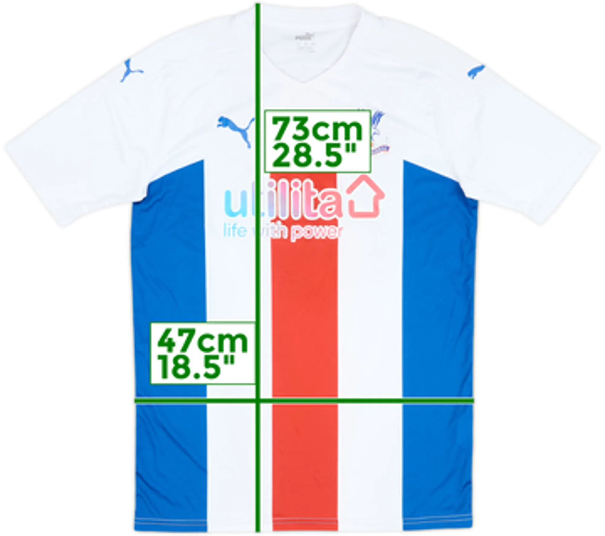 2020-21 Crystal Palace Women Away Shirt - 8/10 - (Men's M)
