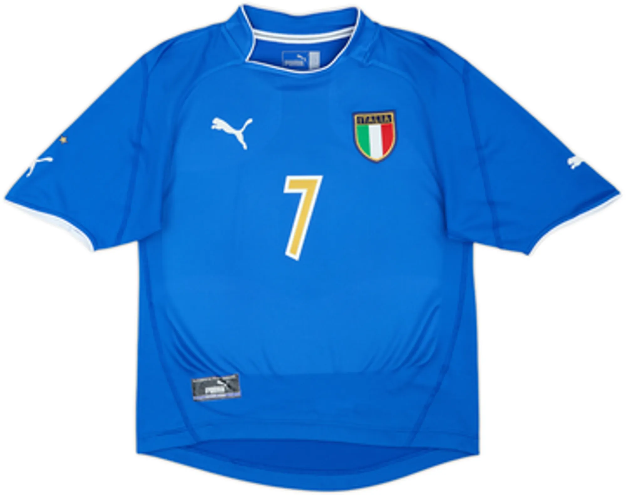 2003-04 Italy Home Shirt Del Piero #7 - 7/10 - (M)
